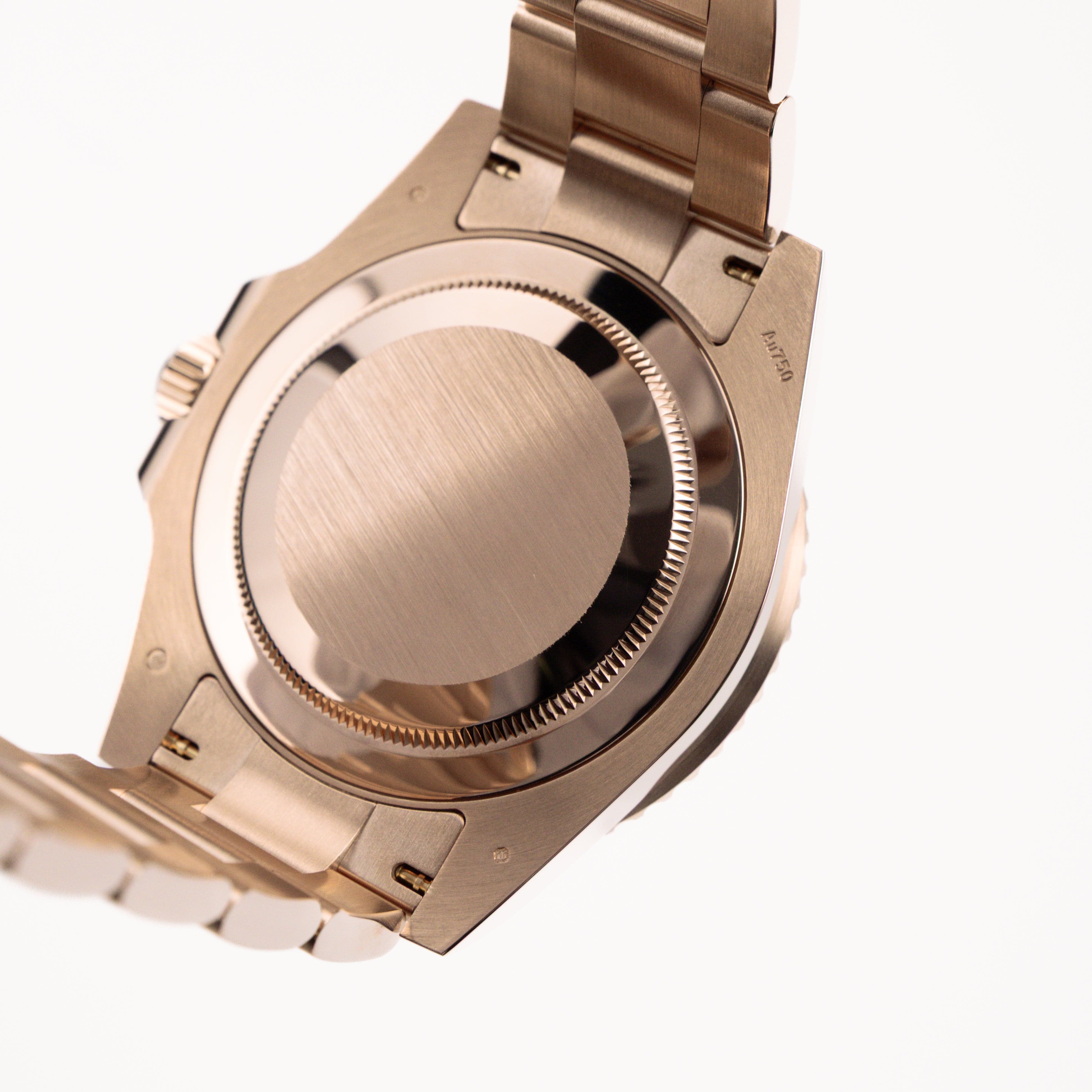 GMT-Master II "Rootbeer" Rose Gold Black Dial 40mm Product Image 8