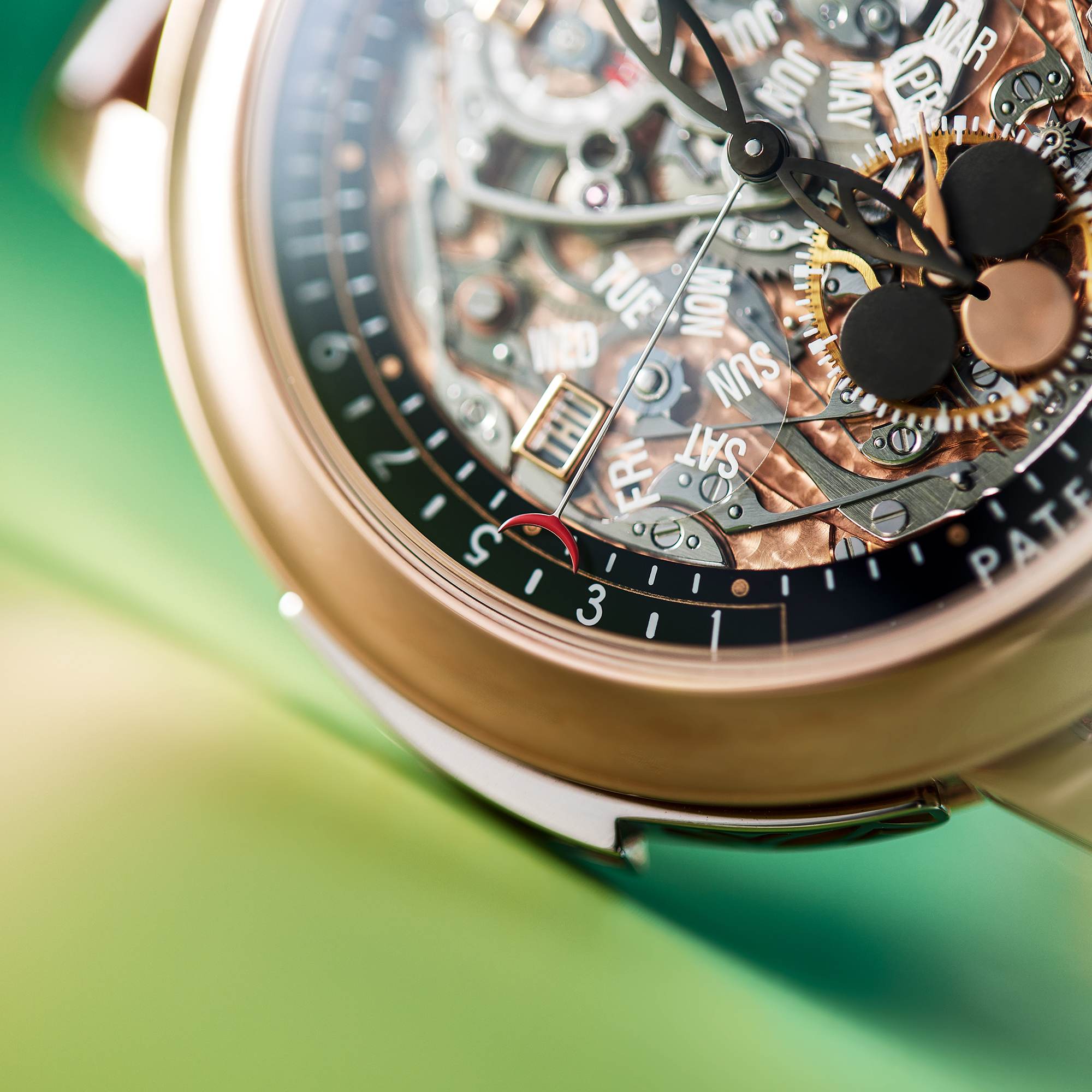 Minute Repeater Perpetual Calendar Rose Gold Skeleton Dial 43mm Product Image 8