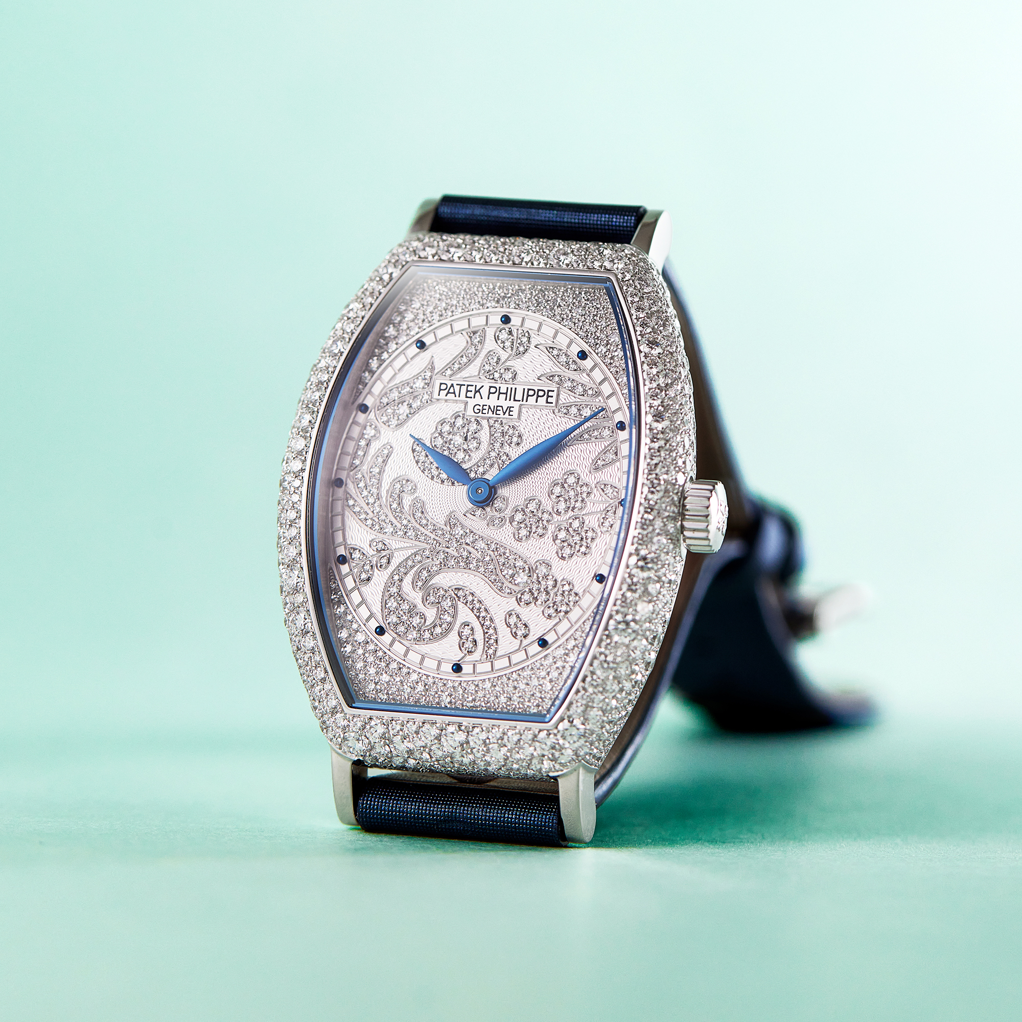 Gondolo Haute Joaillerie White Gold Pave Dial 29mm Product Image 11