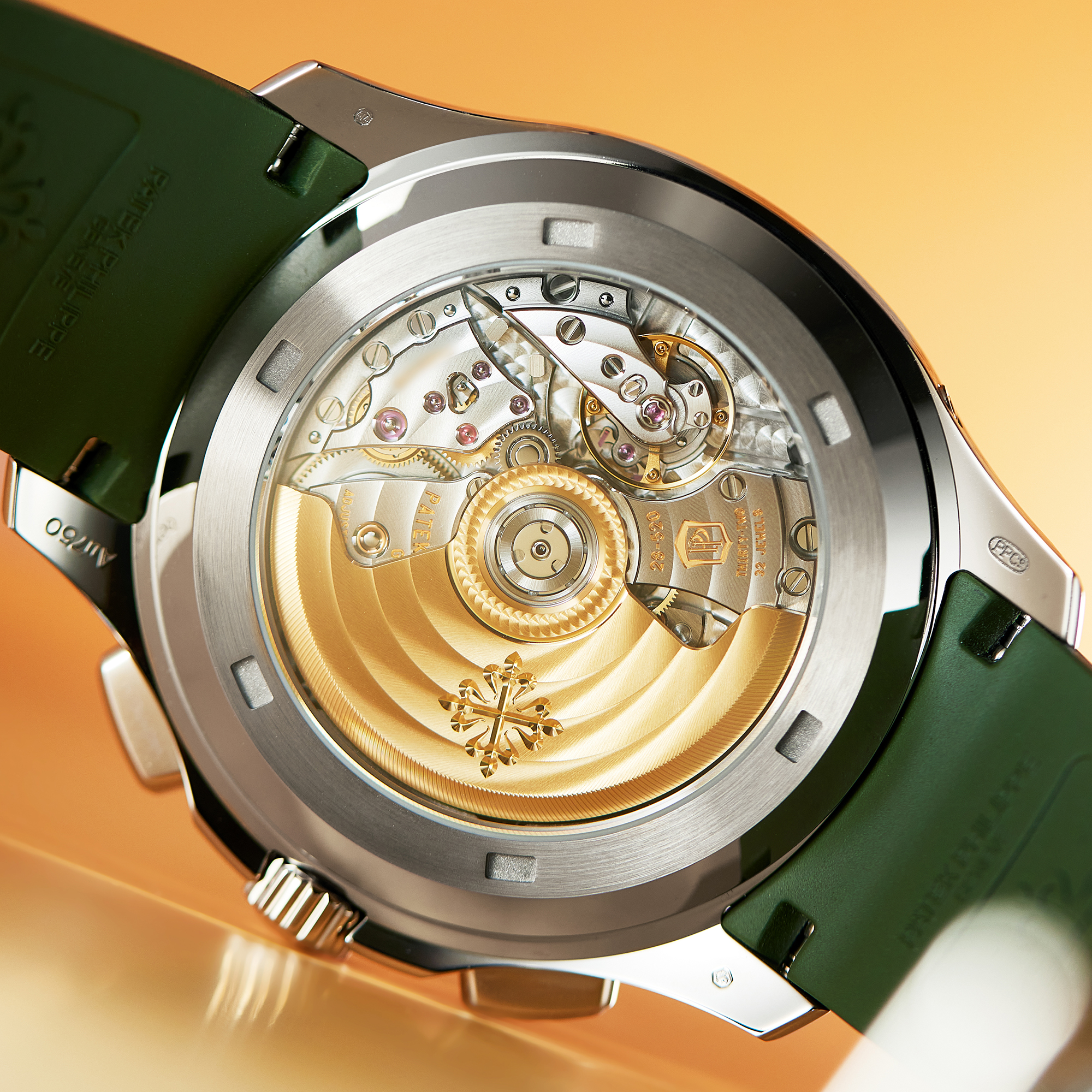 Aquanaut Chronograph White Gold Green Dial 42mm Product Image