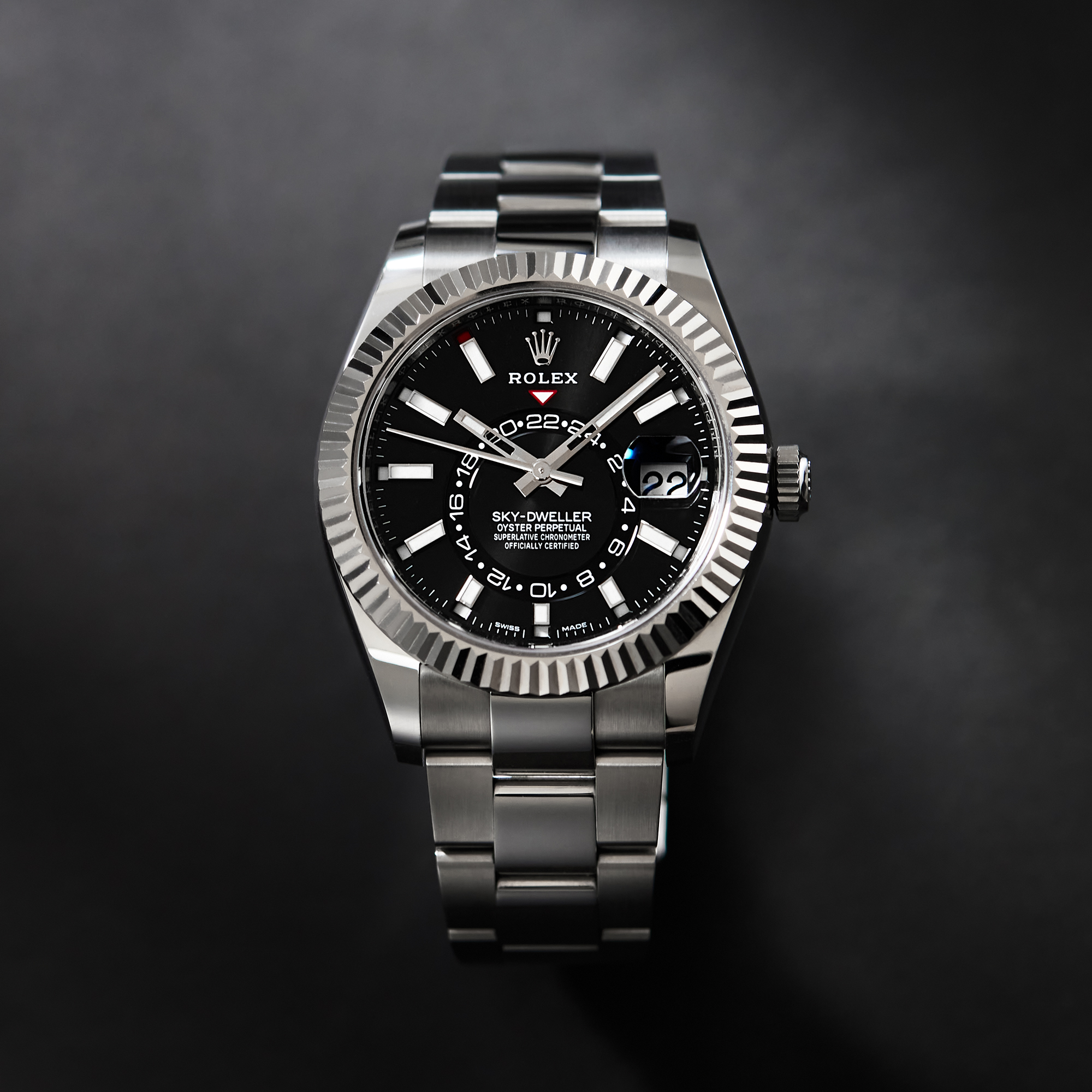 Sky-Dweller Steel Black Dial 42mm Product Image