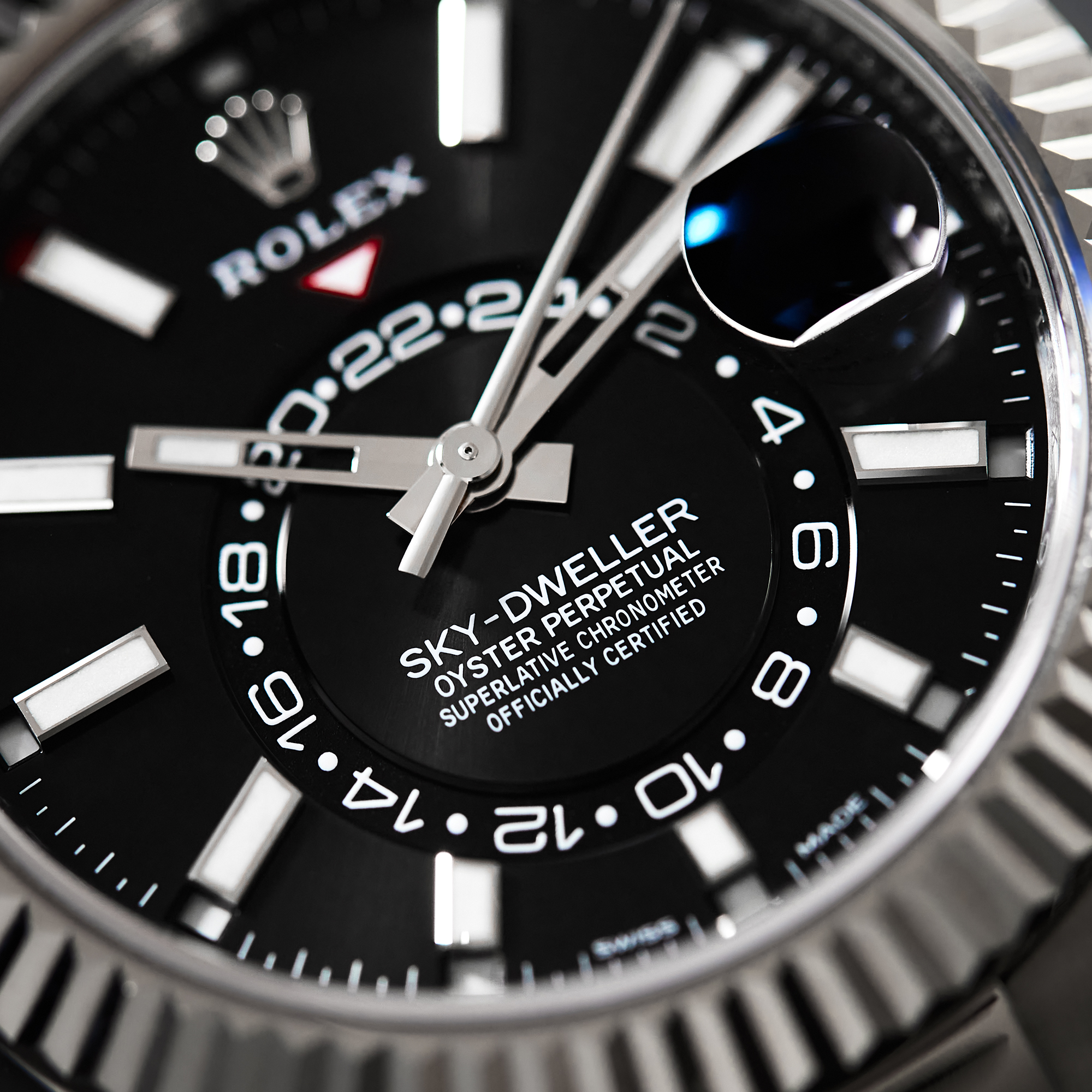 Sky-Dweller Steel Black Dial 42mm Product Image