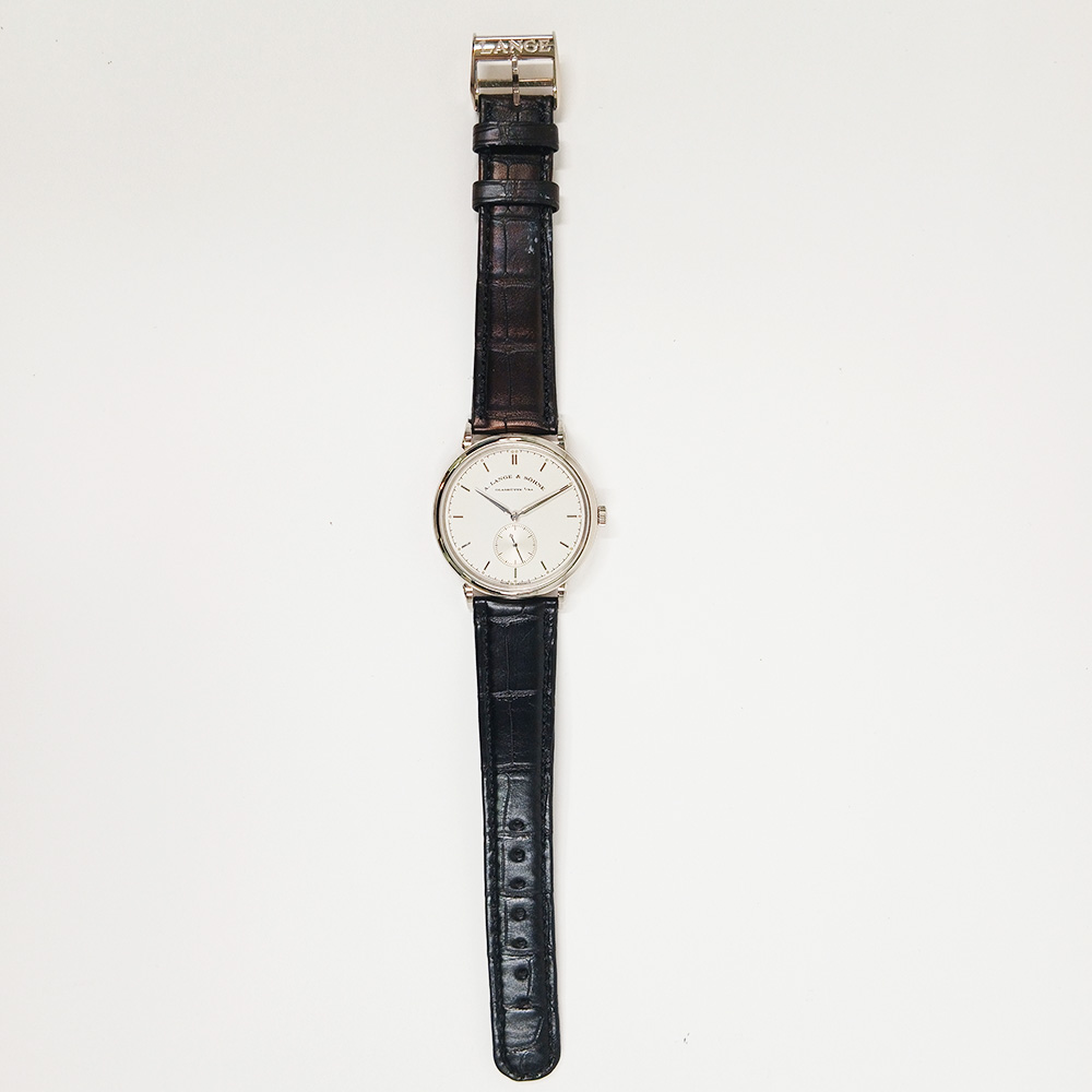 A. Lange & Söhne Saxonia White Gold Silver Dial 37mm 216.026