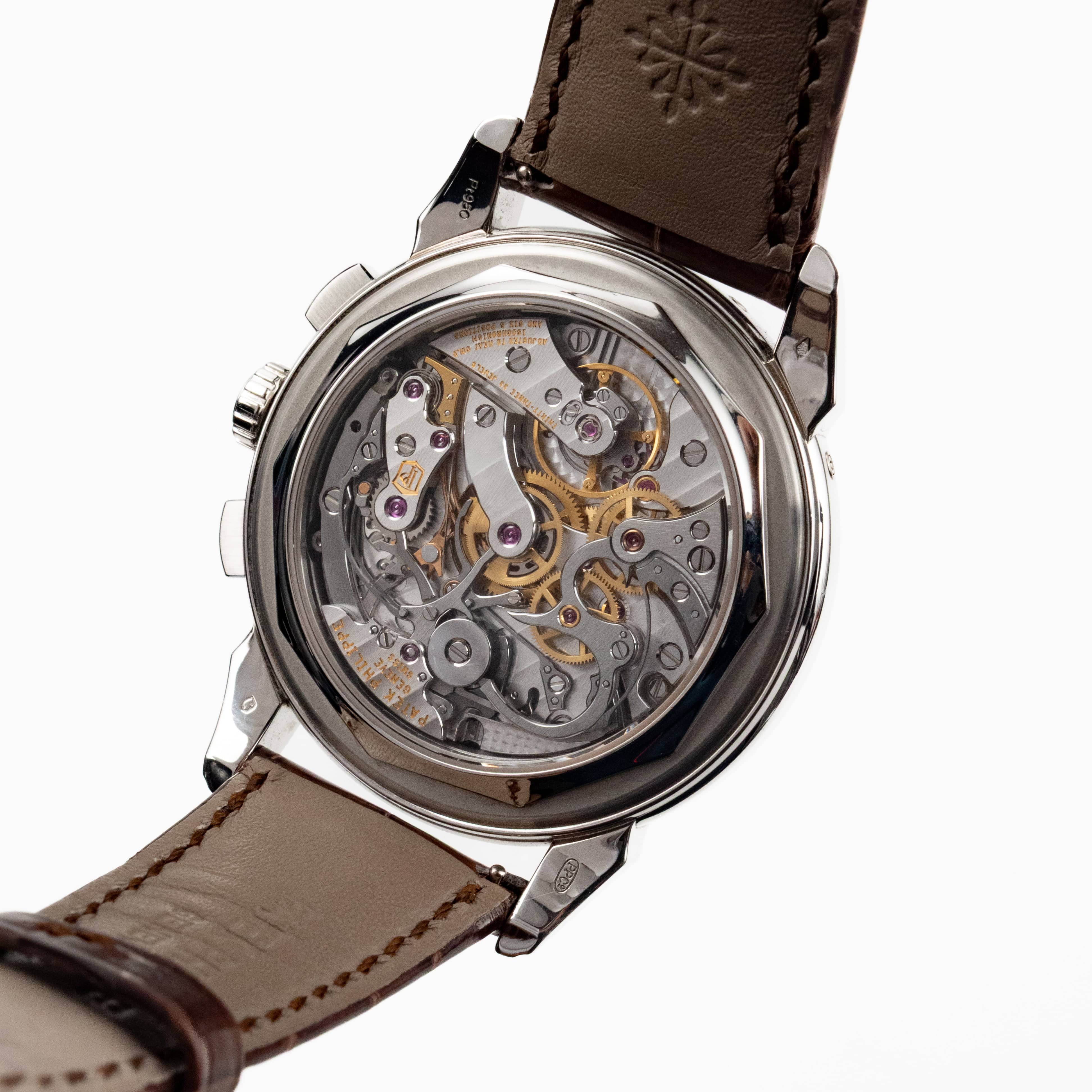 Grand Complications Perpetual Calendar Chronograph Platinum Salmon Dial 41mm Product Image 8