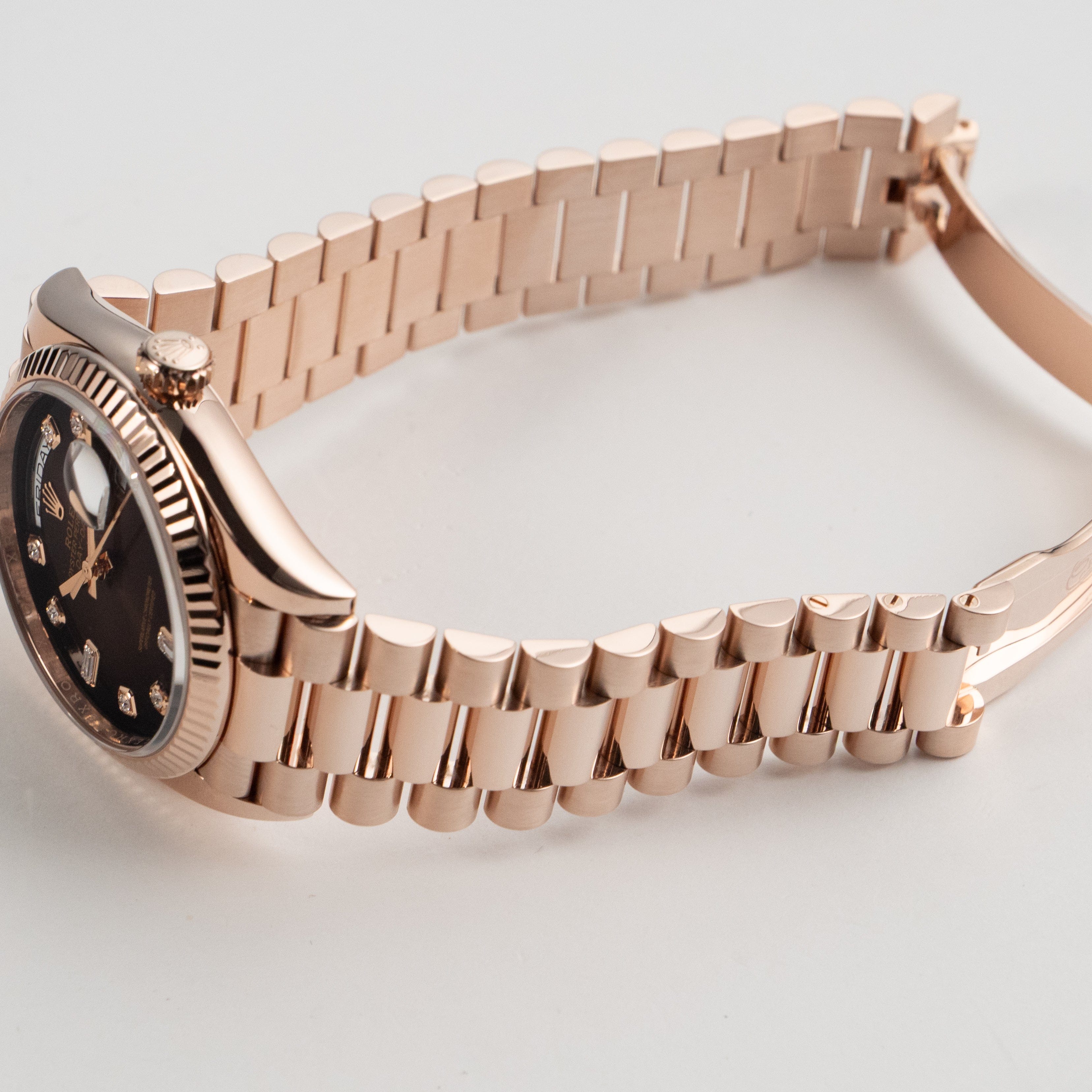 Day-Date Rose Gold Brown Ombré Dial 36mm Product Image 6