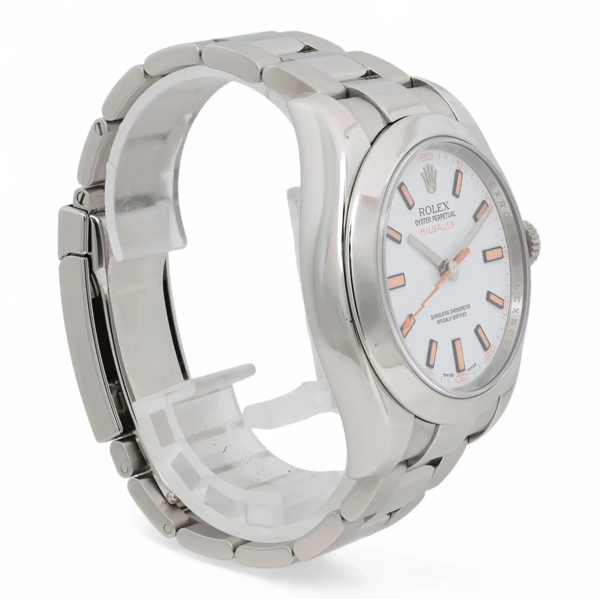 Milgauss Steel White Dial 40mm Product Image 4
