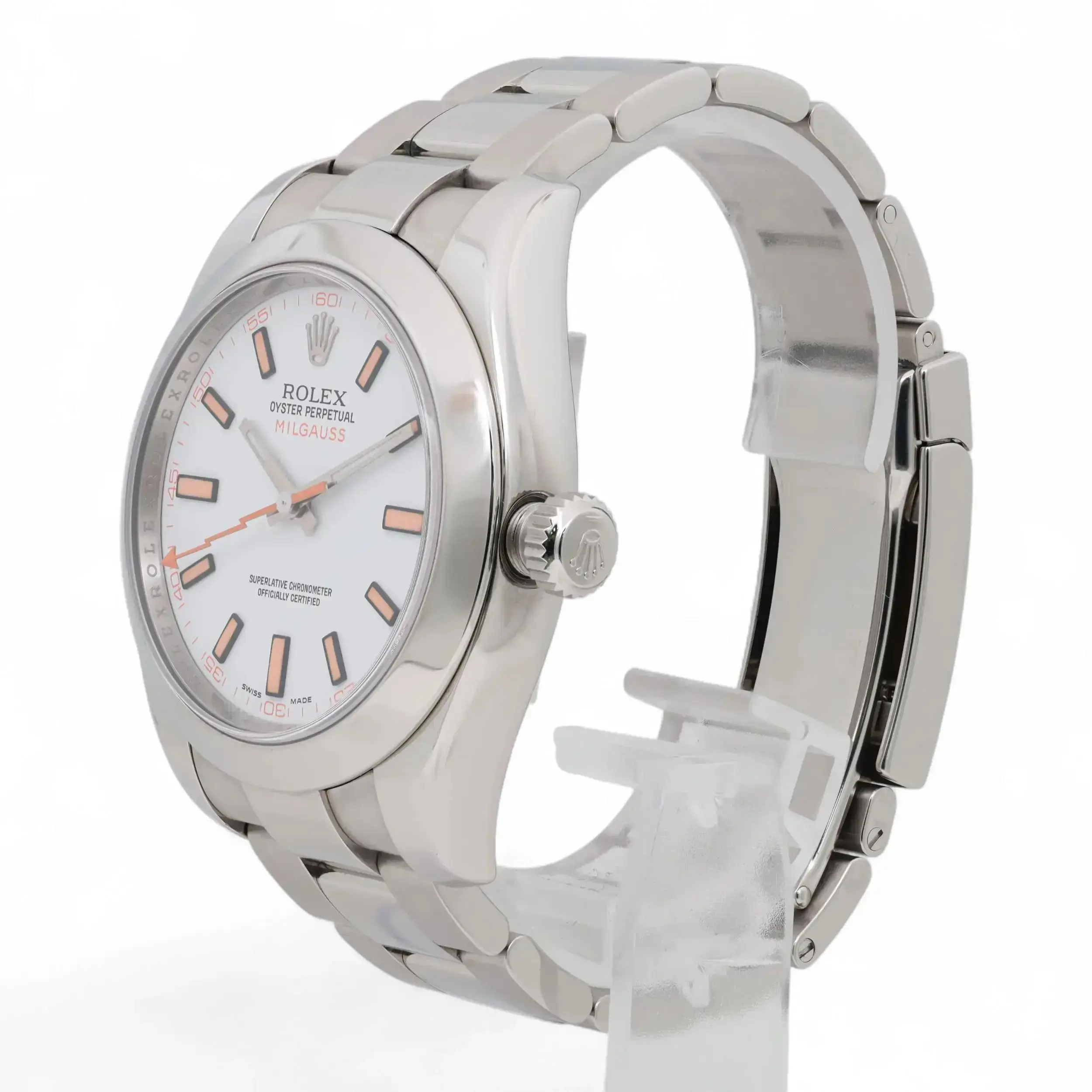 Milgauss Steel White Dial 40mm Product Image 3