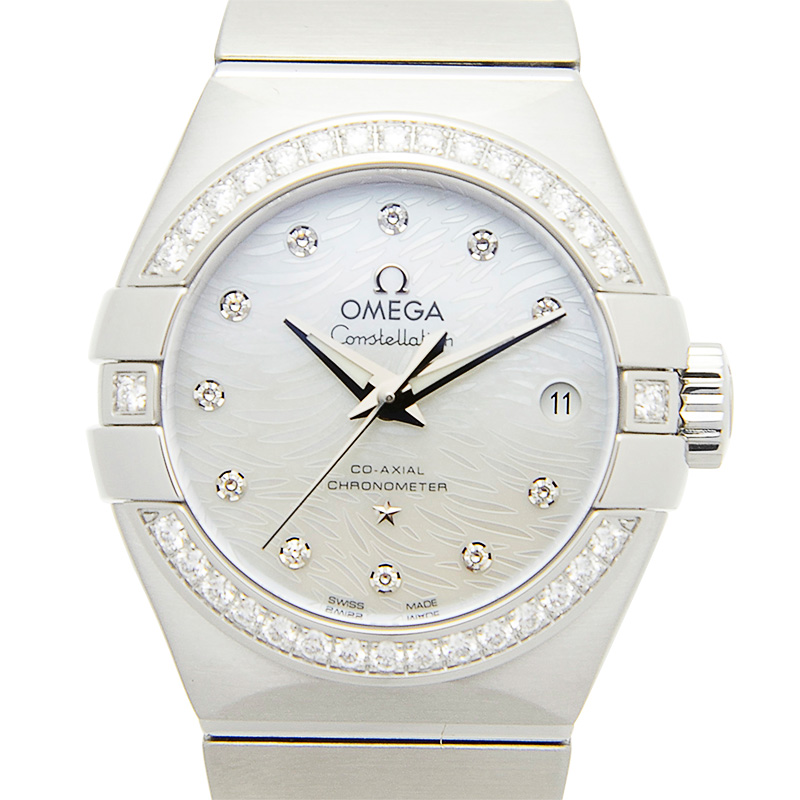 Constellation Steel Diamond Mother of Pearl Dial 27mm Product Image 3