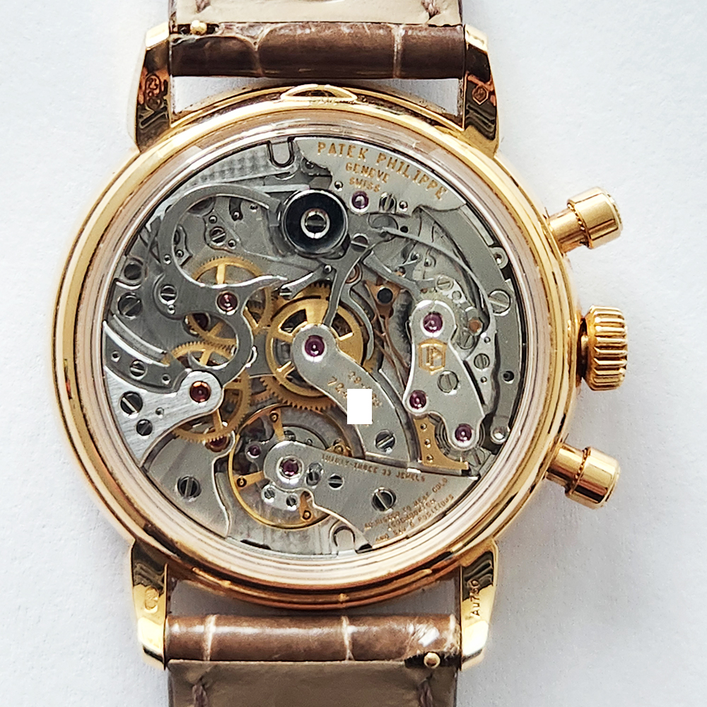 Complications Chronograph Rose Gold Diamond Silver Dial 38mm Product Image 5