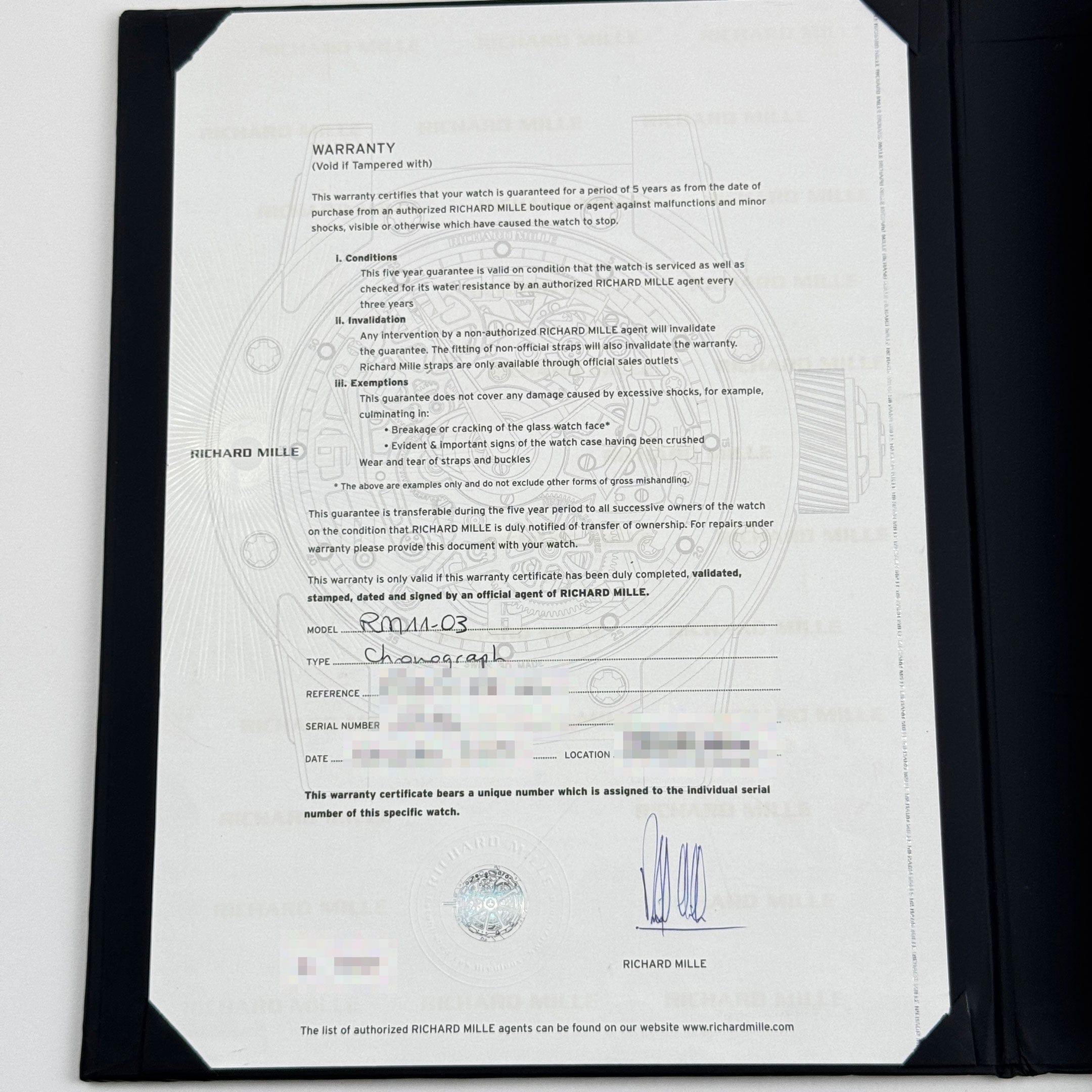 RM11-03 Flyback Chronograph White Gold Diamond 50mm Product Image 11