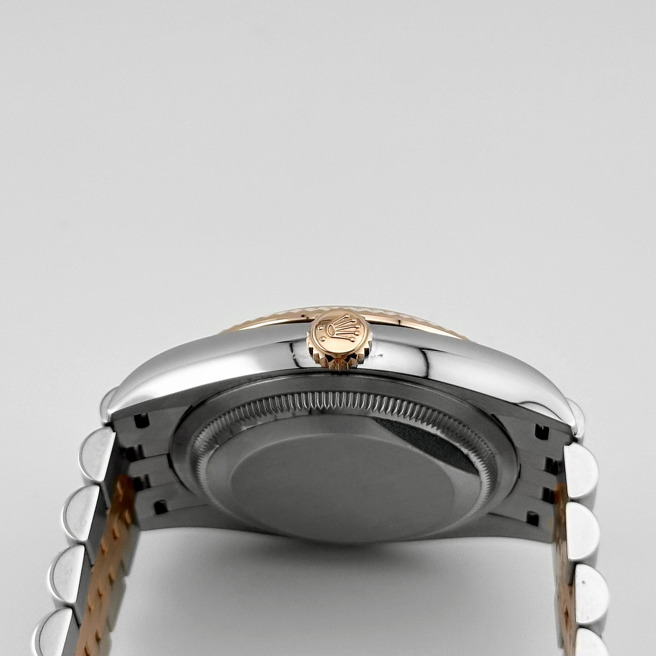 Datejust Rose Gold & Steel Jubilee Grey Dial 36mm Product Image 4