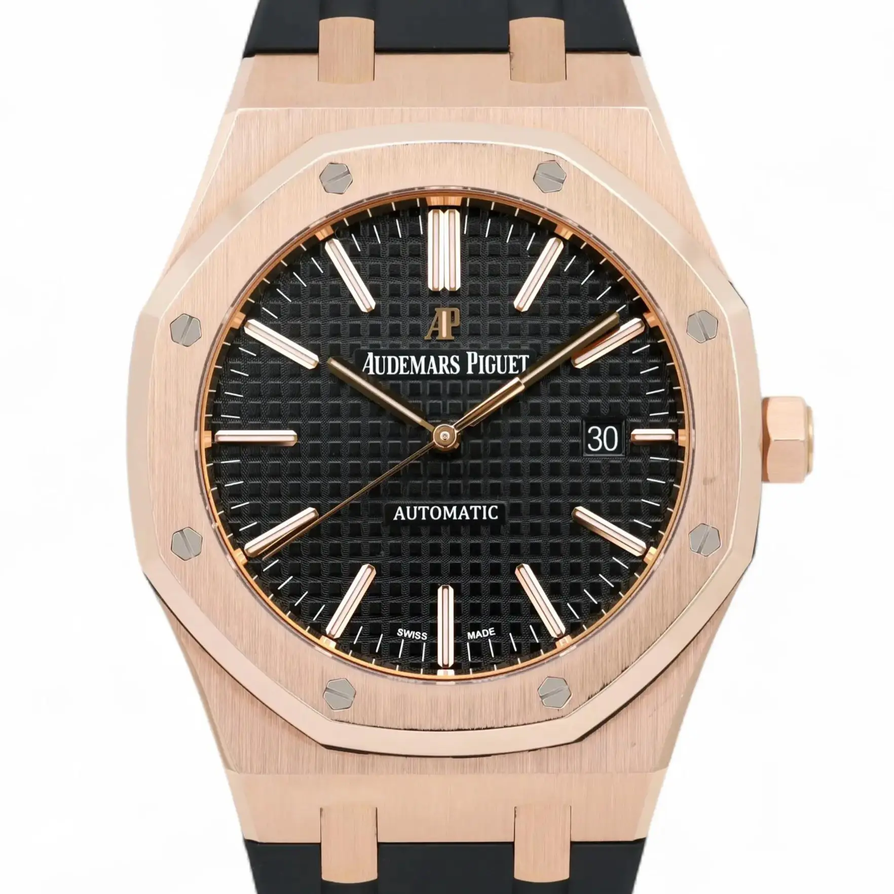 Royal Oak Rose Gold Black Dial 41mm Product Image 1
