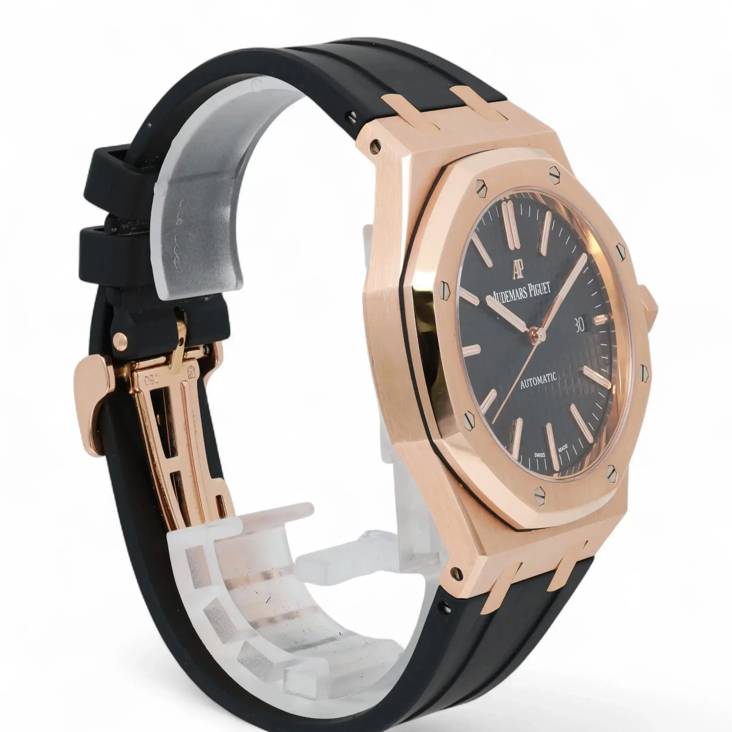 Royal Oak Rose Gold Black Dial 41mm Product Image 3