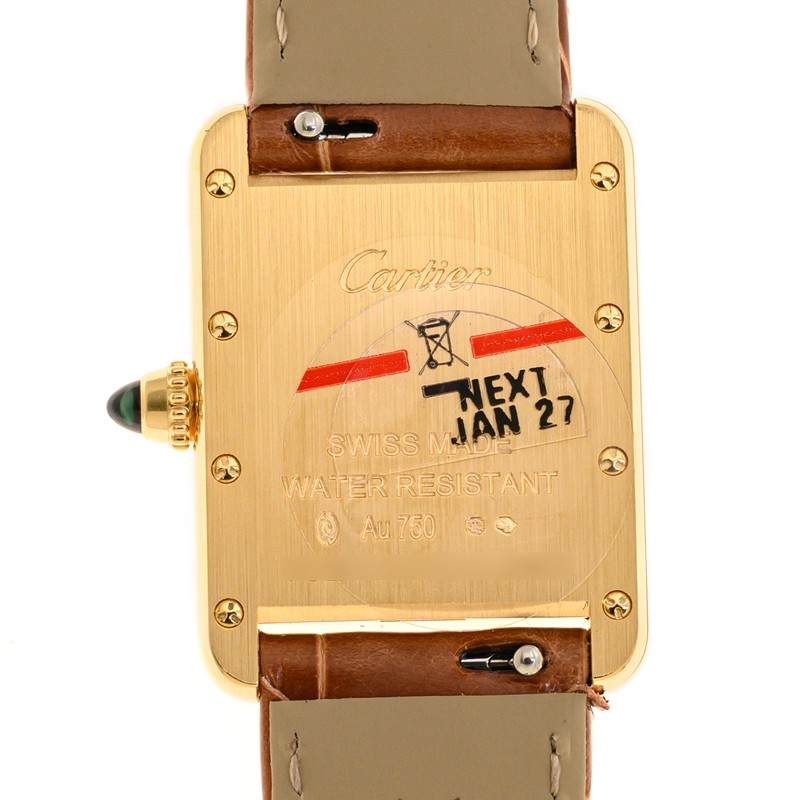 Tank Louis Cartier Yellow Gold White Dial 22mm Product Image 2