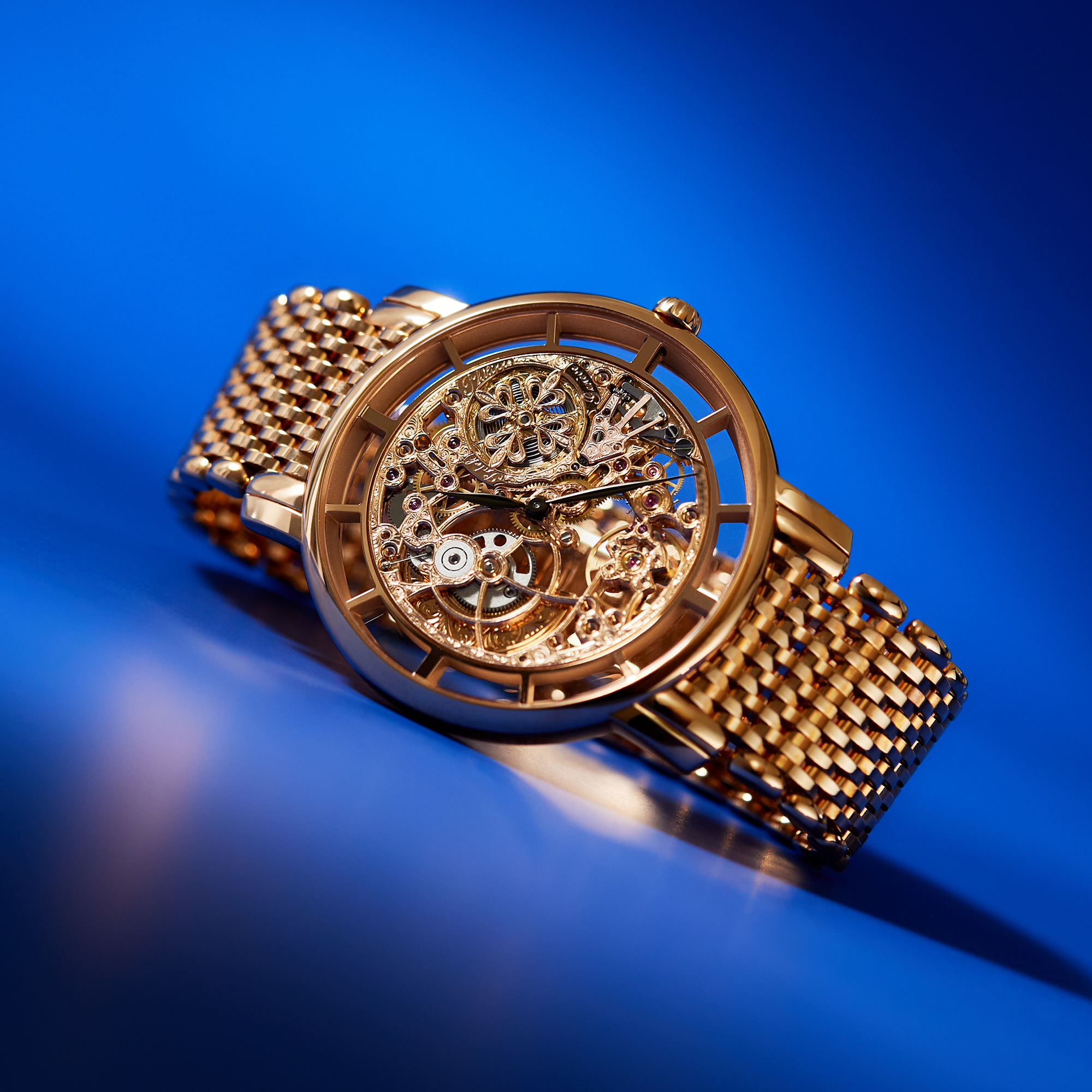 Calatava Rose Gold Skeleton Dial 39mm Product Image