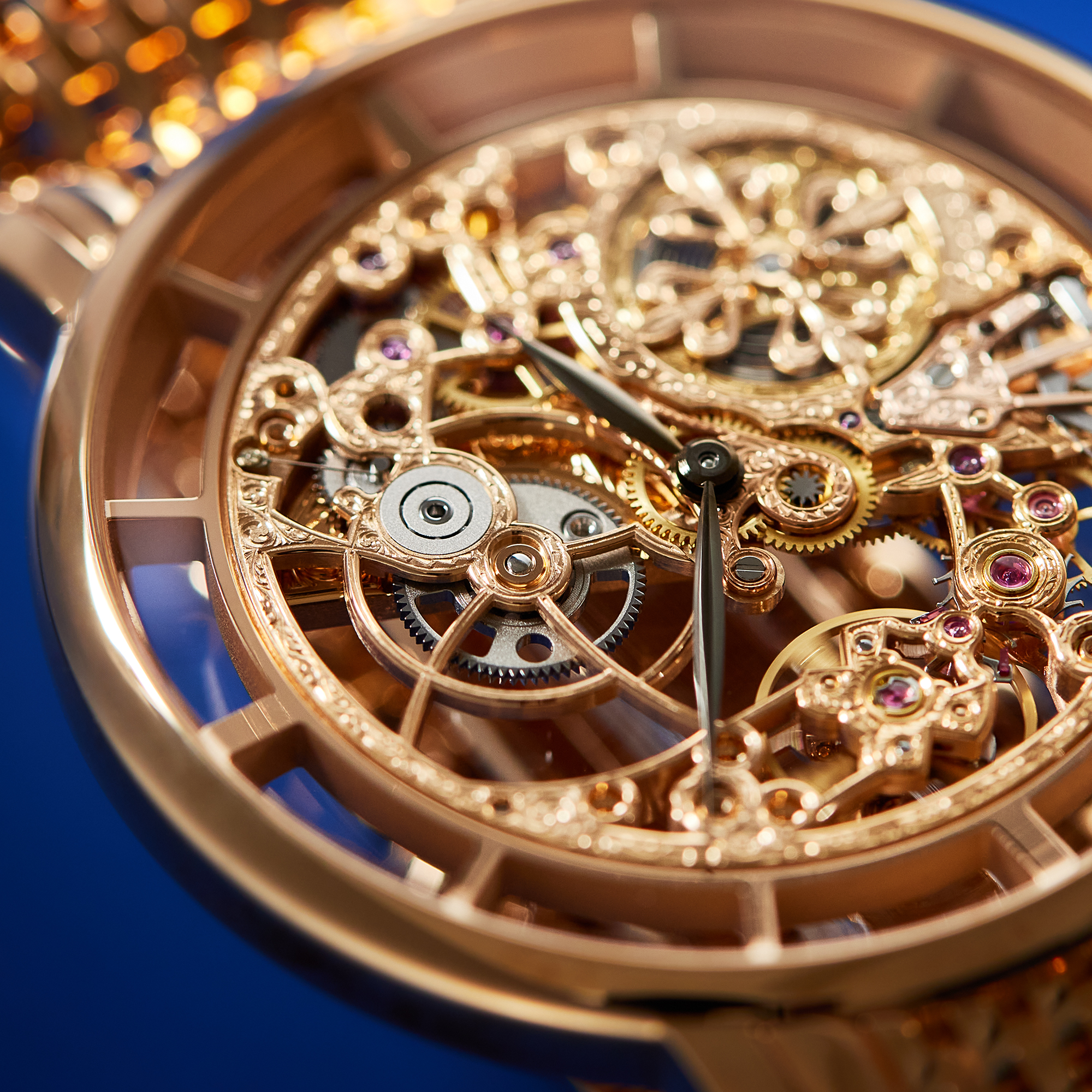 Calatava Rose Gold Skeleton Dial 39mm Product Image