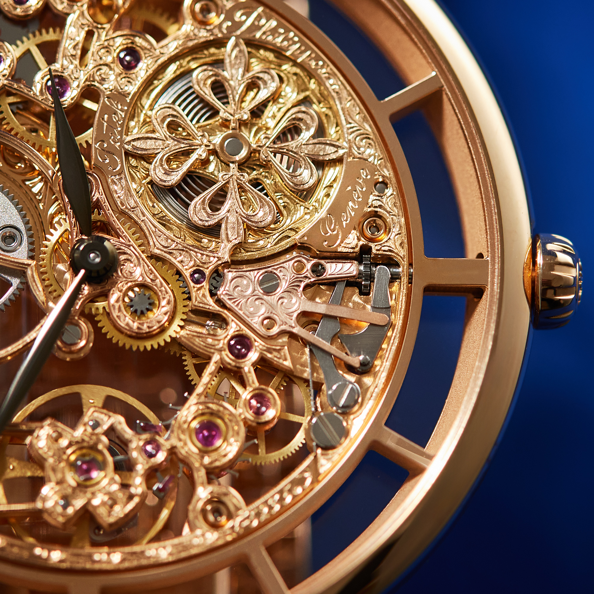 Calatava Rose Gold Skeleton Dial 39mm Product Image