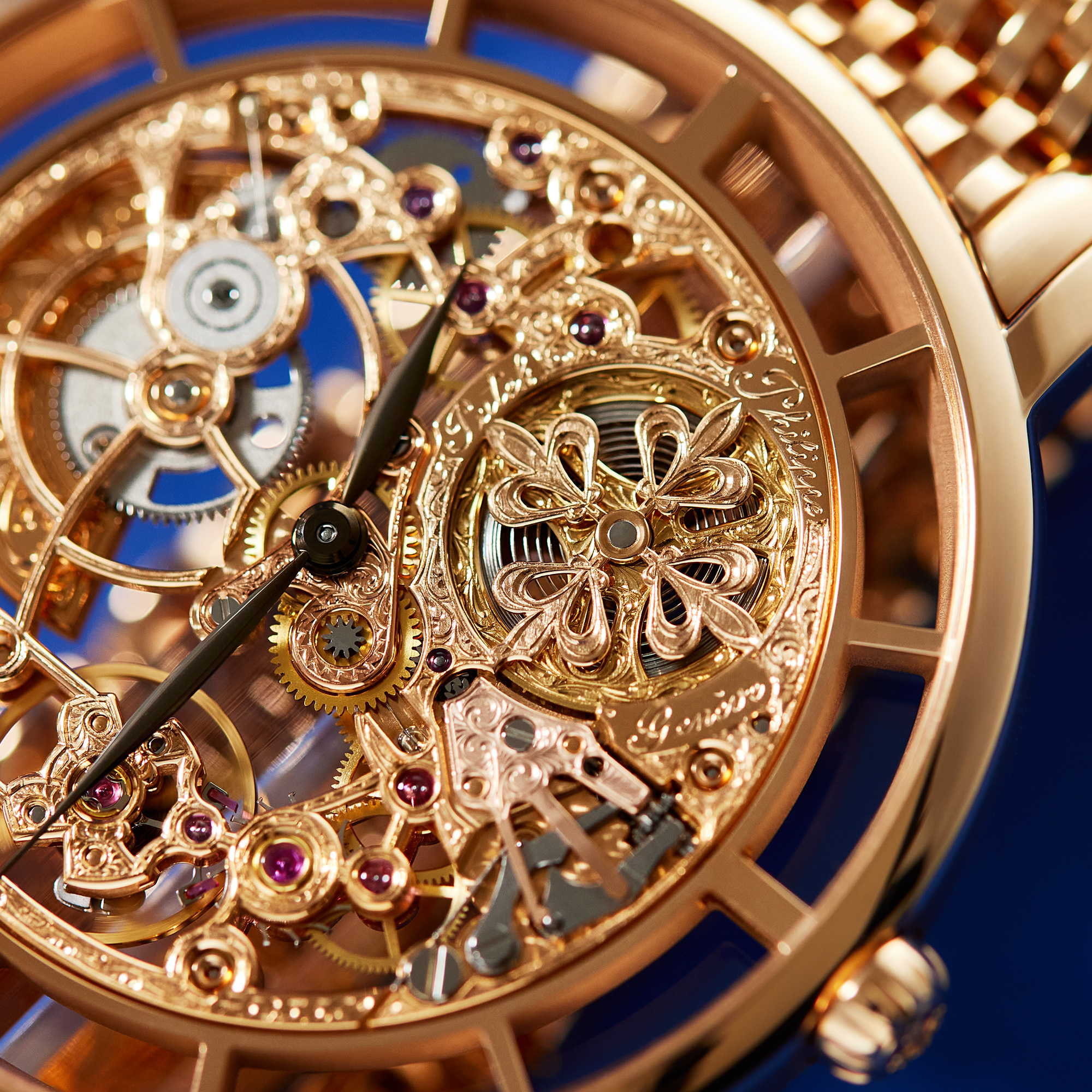 Calatava Rose Gold Skeleton Dial 39mm Product Image