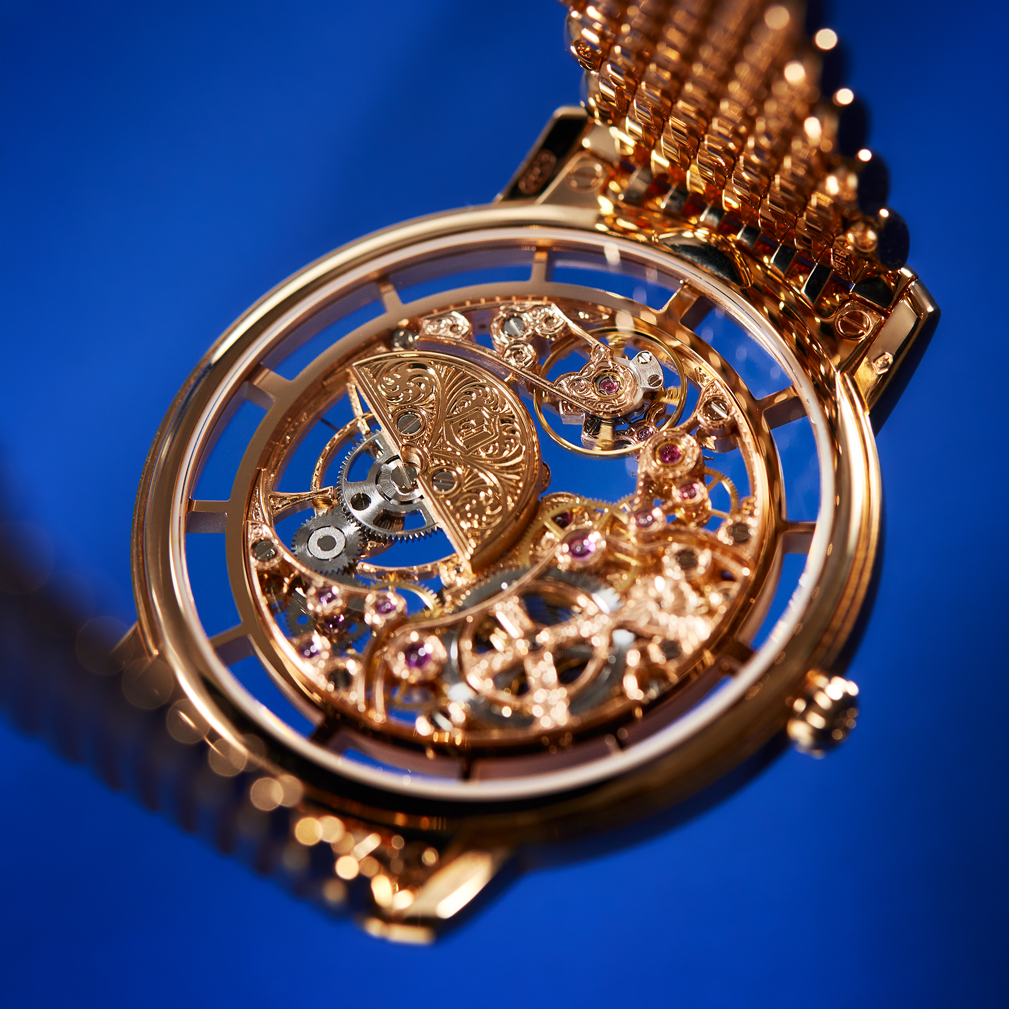 Calatava Rose Gold Skeleton Dial 39mm Product Image