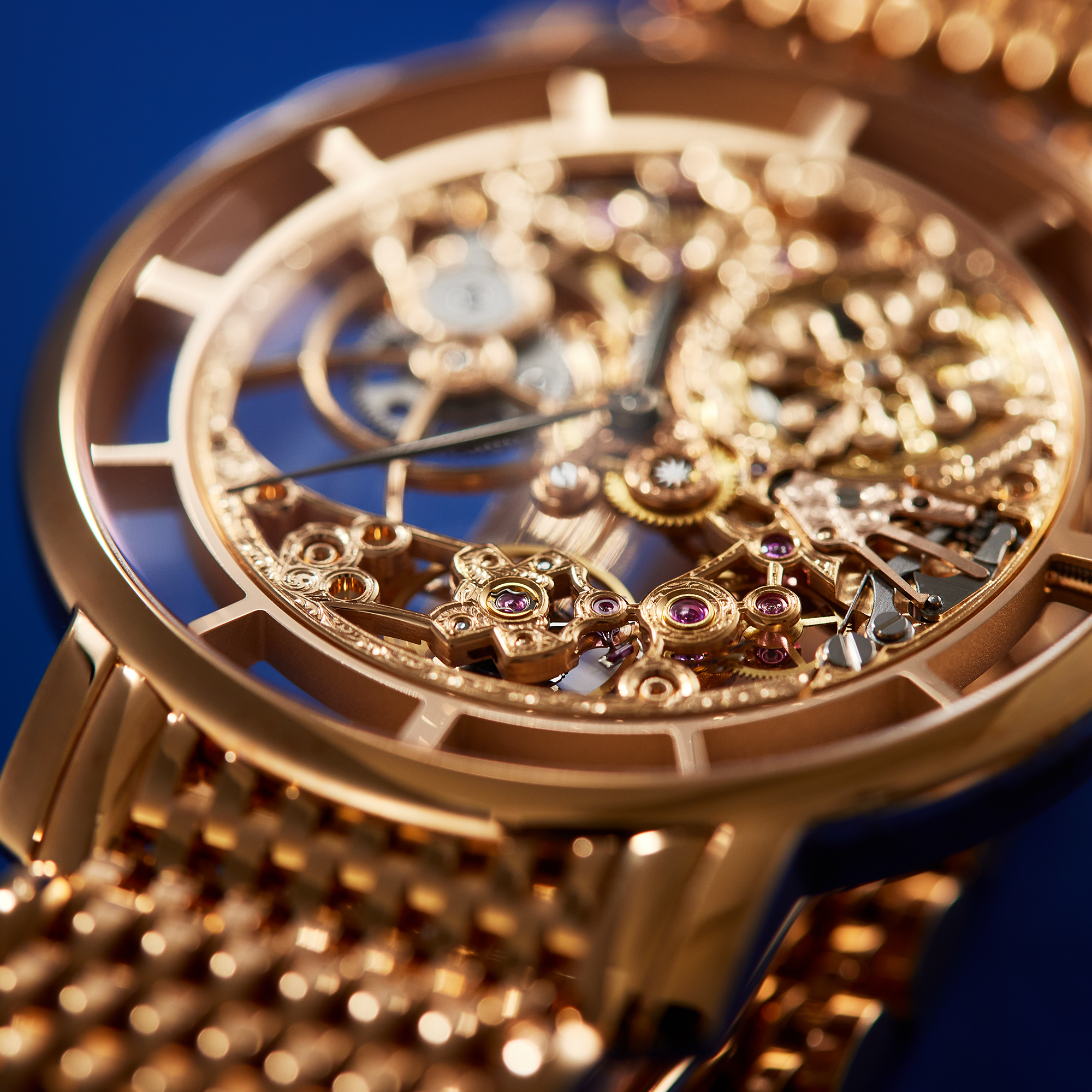 Calatava Rose Gold Skeleton Dial 39mm Product Image