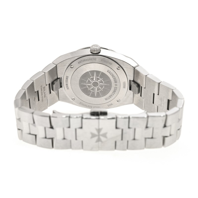 Overseas Quartz Steel Diamond Blue Dial 33mm Product Image 4