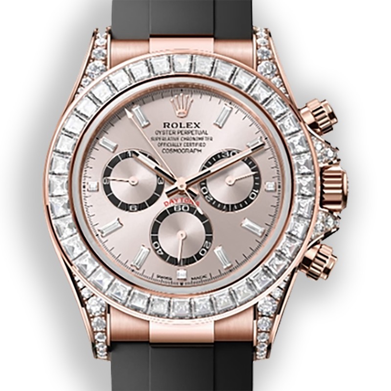 Daytona Rose Gold Diamond Pink Dial 40mm Product Image 2