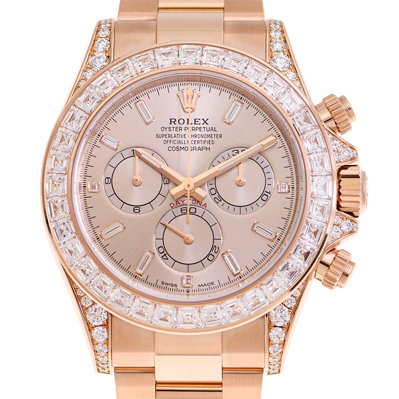 Daytona Rose Gold Diamond Pink Dial 40mm Product Image 3