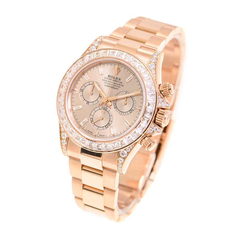 Daytona Rose Gold Diamond Pink Dial 40mm Product Image 2