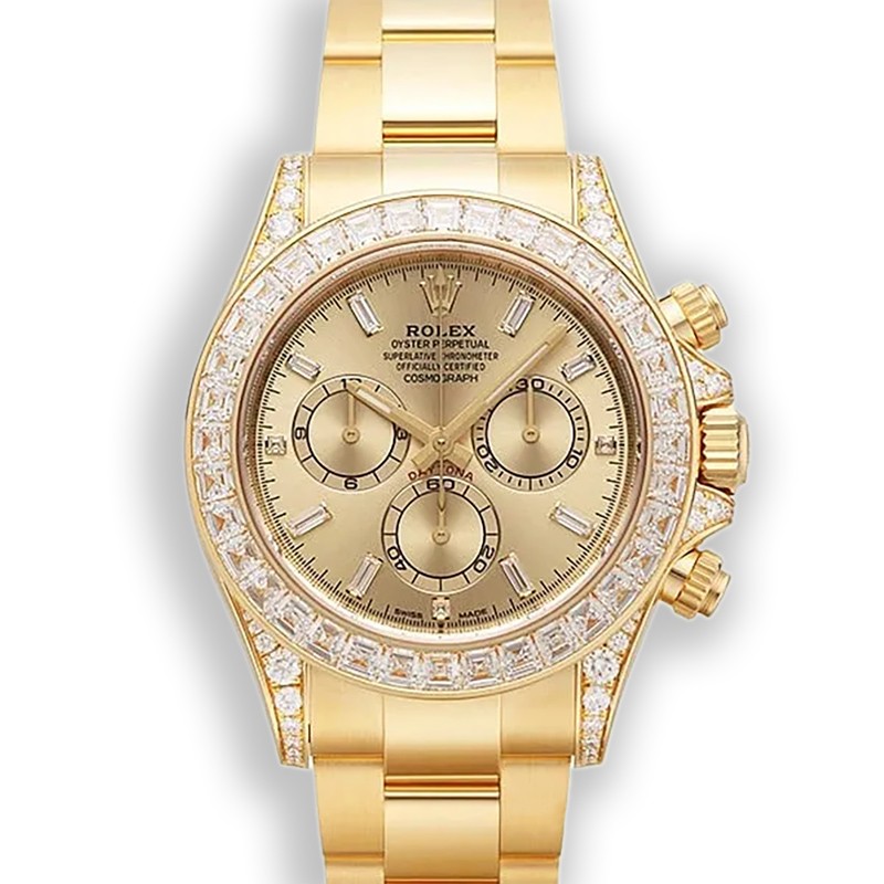 Daytona Yellow Gold Diamond Champagne Dial 40mm Product Image 2