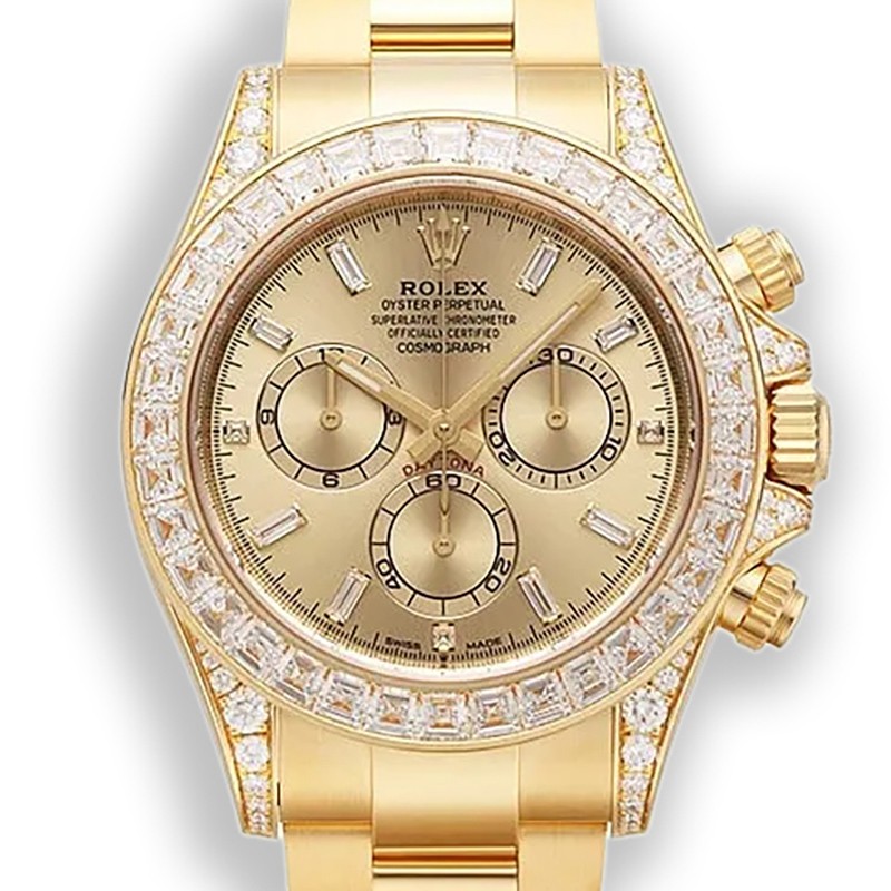 Daytona Yellow Gold Diamond Champagne Dial 40mm Product Image 1
