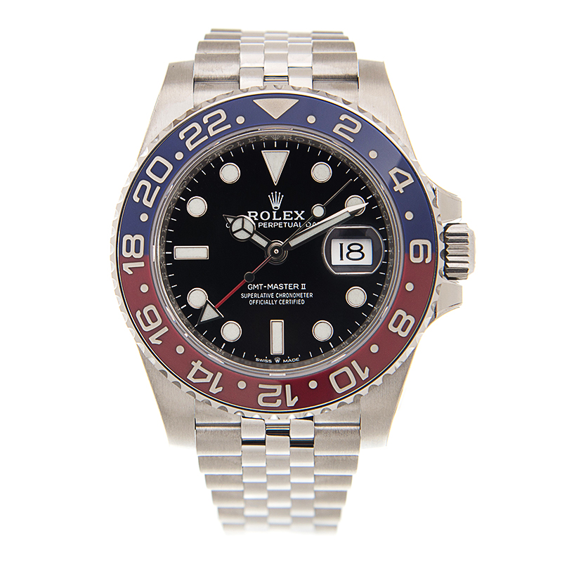 GMT-Master II Steel Jubilee Black Dial "Pepsi" 40mm Product Image 1