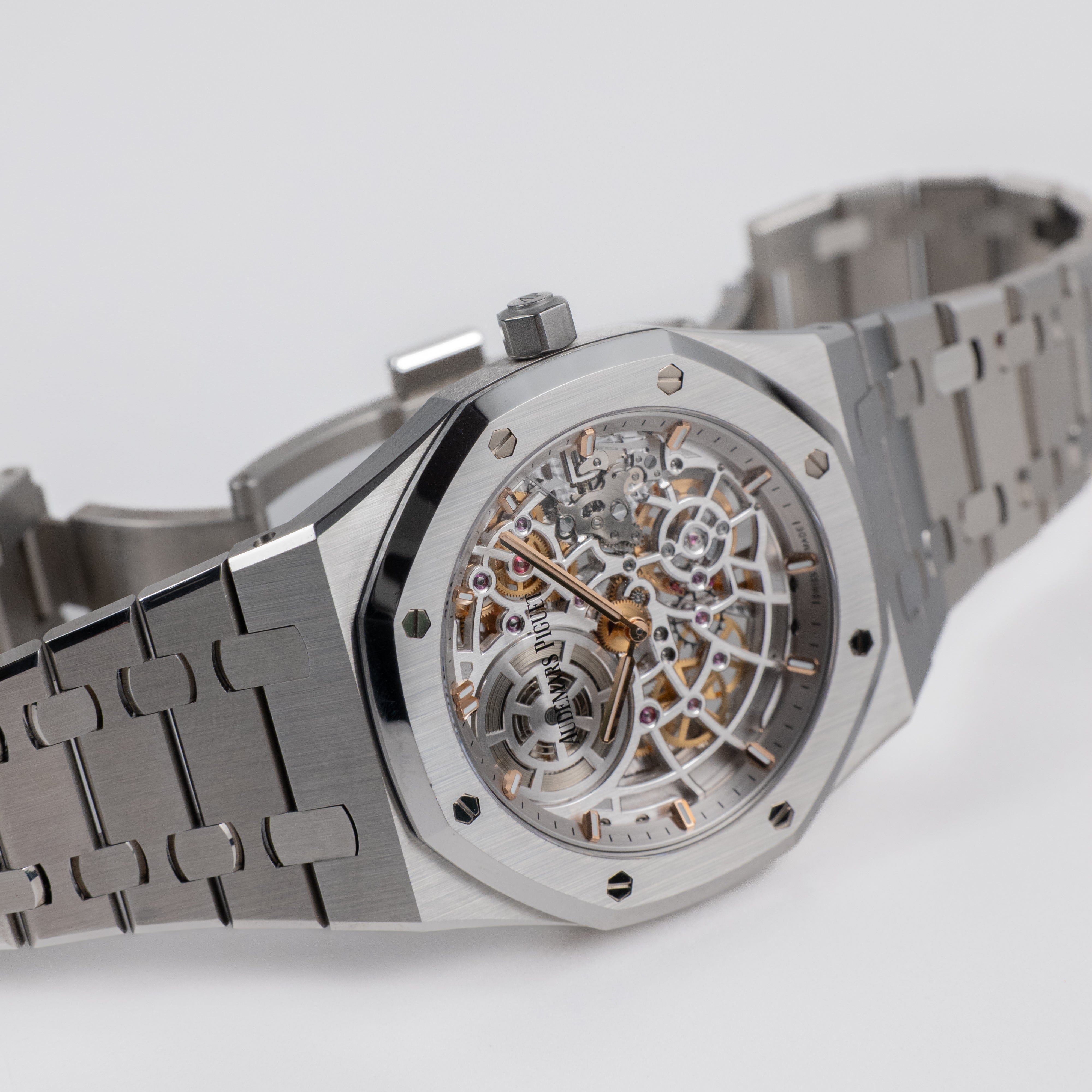 Royal Oak "Jumbo" Extra-Thin "50th Anniversary" Openworked Steel 39mm Product Image 2