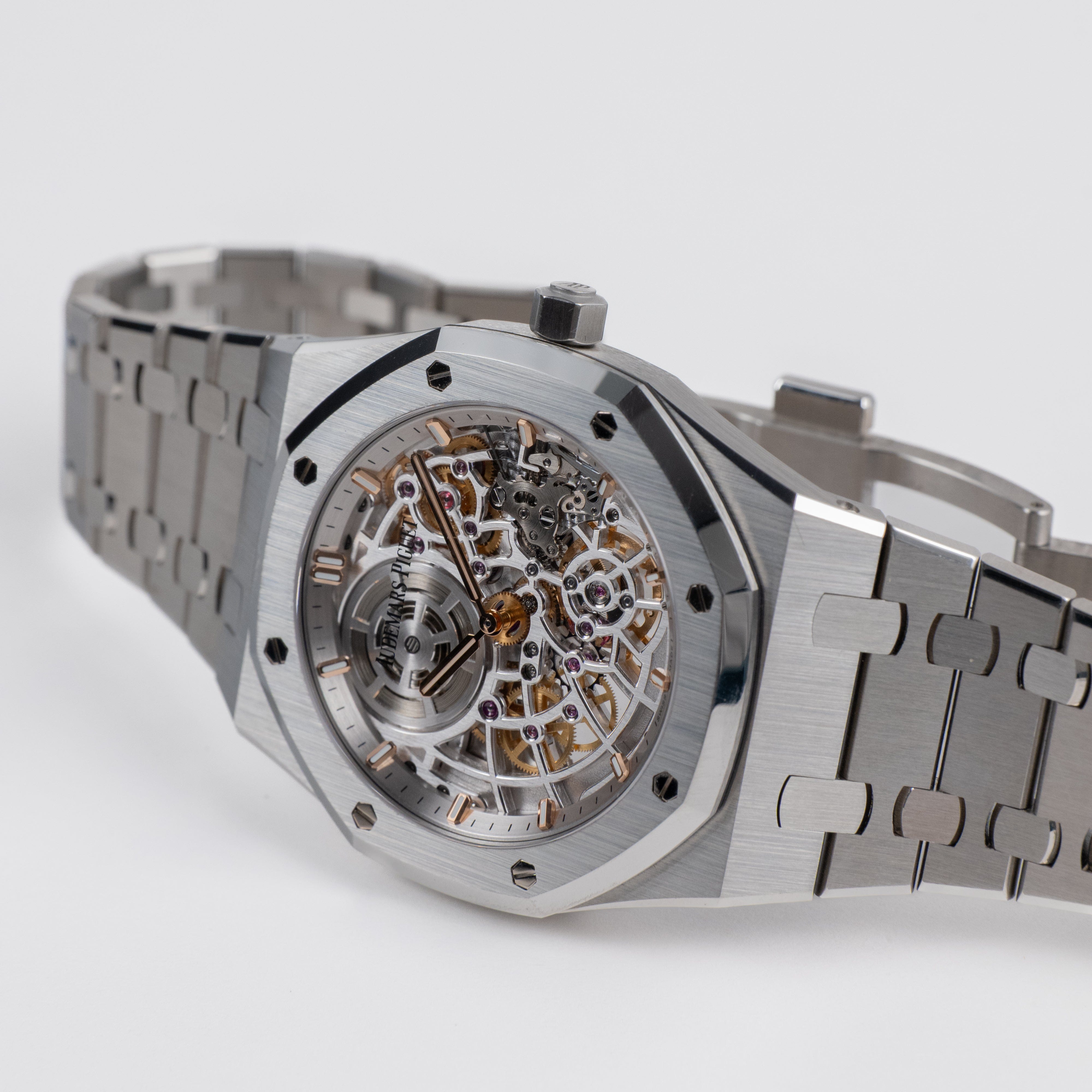 Royal Oak "Jumbo" Extra-Thin "50th Anniversary" Openworked Steel 39mm Product Image 3
