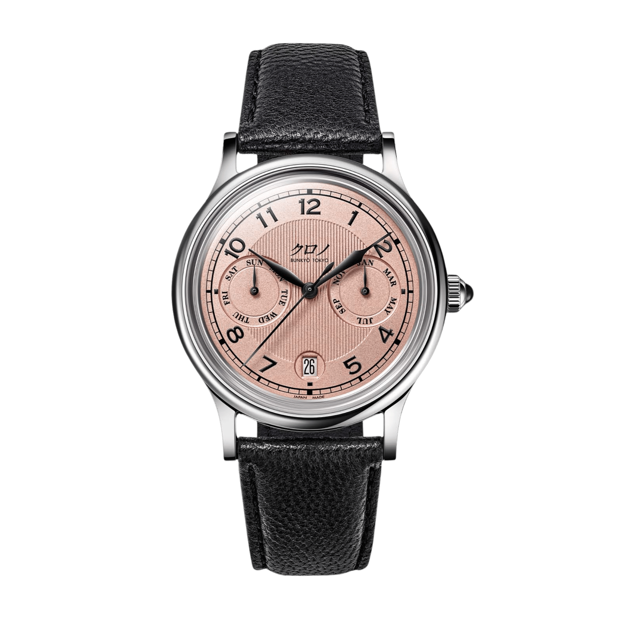 Grand Jubilee Calendar Steel Pink Dial 38mm Product Image