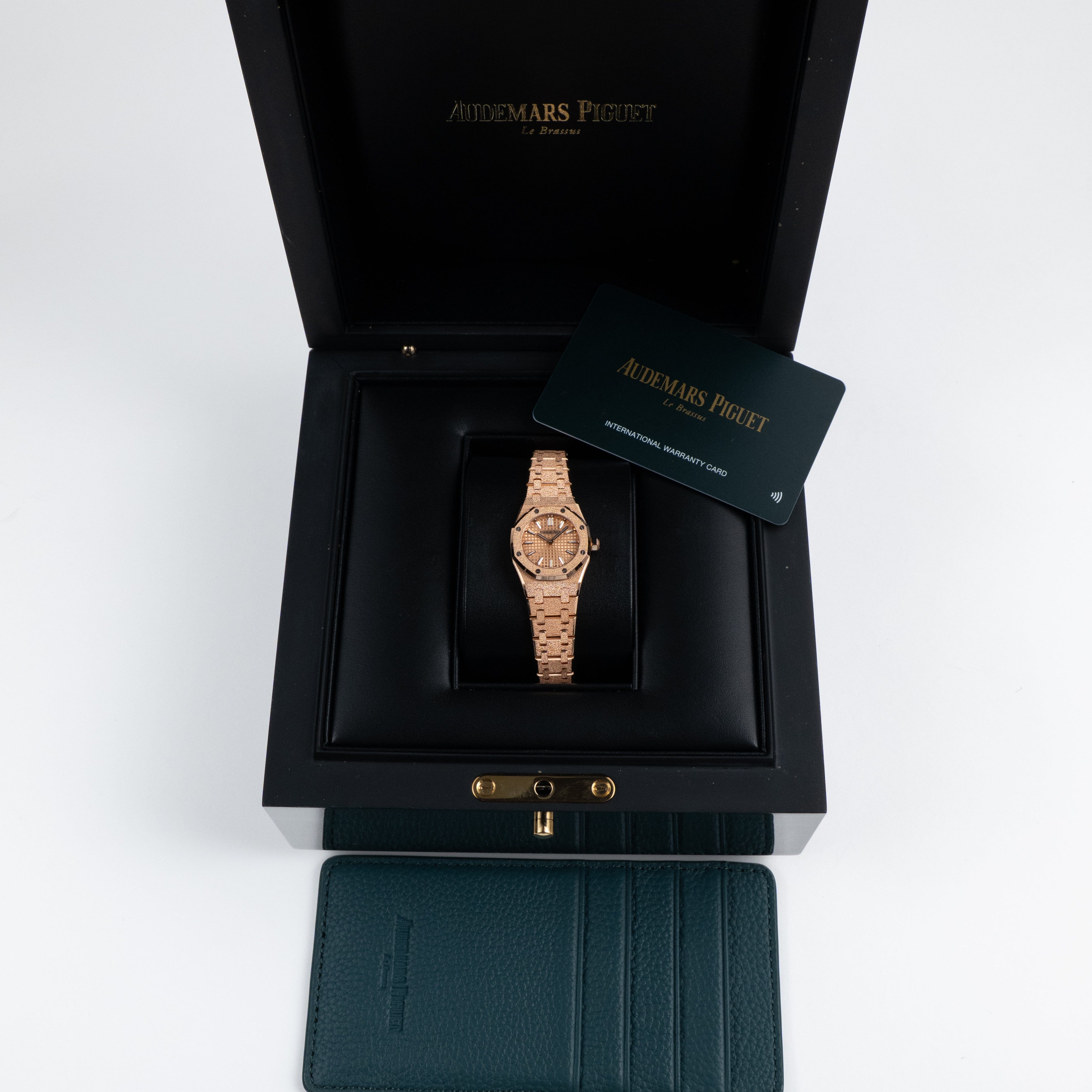 Royal Oak Mini Frosted Rose Gold Pink Dial 23mm Product Image 10