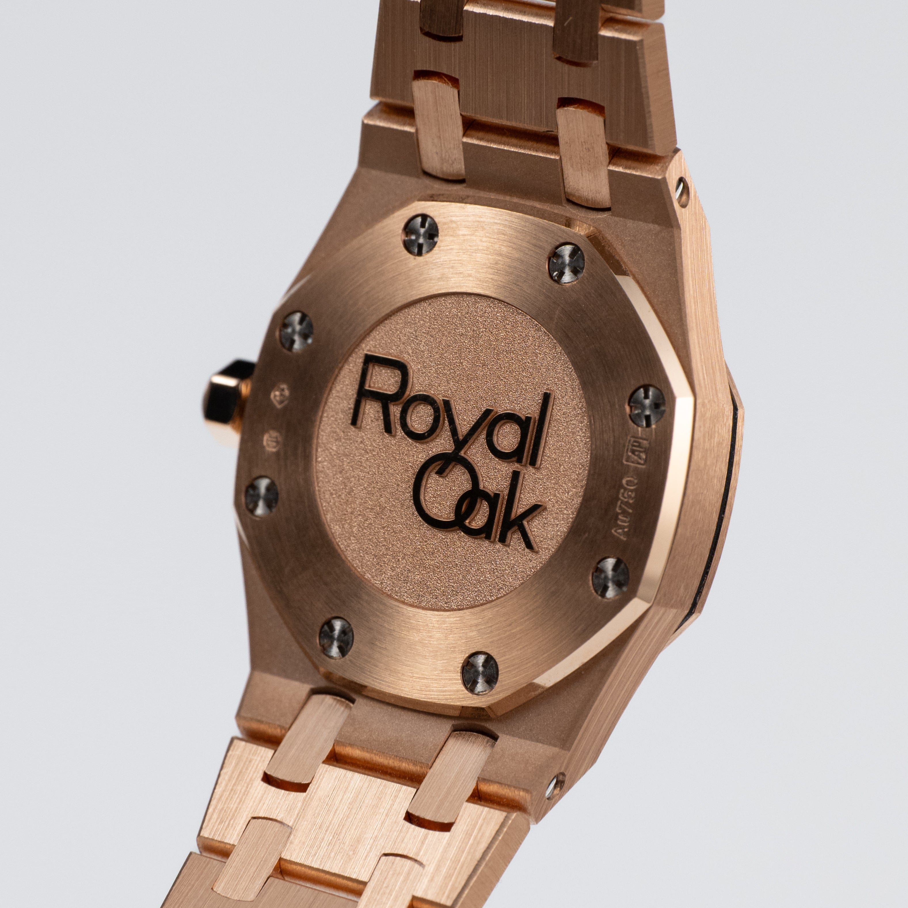 Royal Oak Mini Frosted Rose Gold Pink Dial 23mm Product Image 8