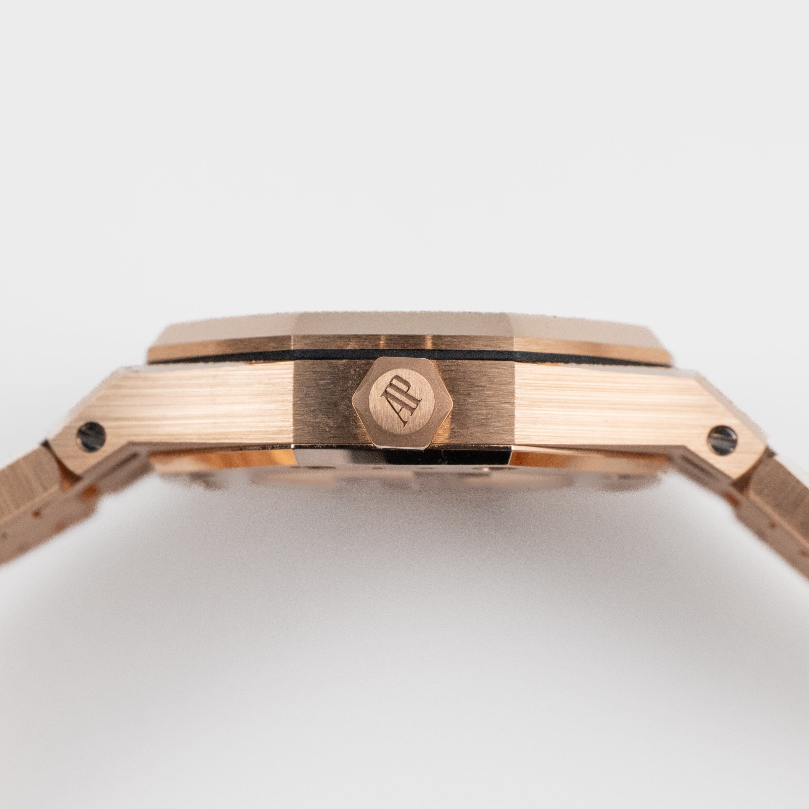 Royal Oak Mini Frosted Rose Gold Pink Dial 23mm Product Image 4