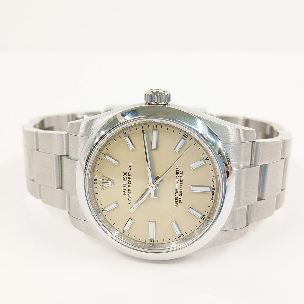 Oyster Perpetual Steel Beige Dial 34mm Product Image 2