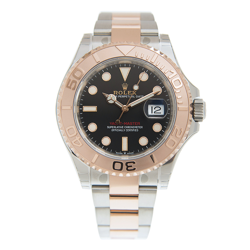 Yacht-Master Rose Gold & Steel Black Dial 40mm Product Image 1