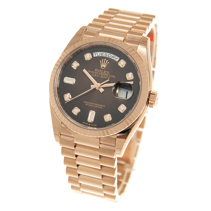 Day-Date Rose Gold Brown Ombré Dial 36mm Product Image 2
