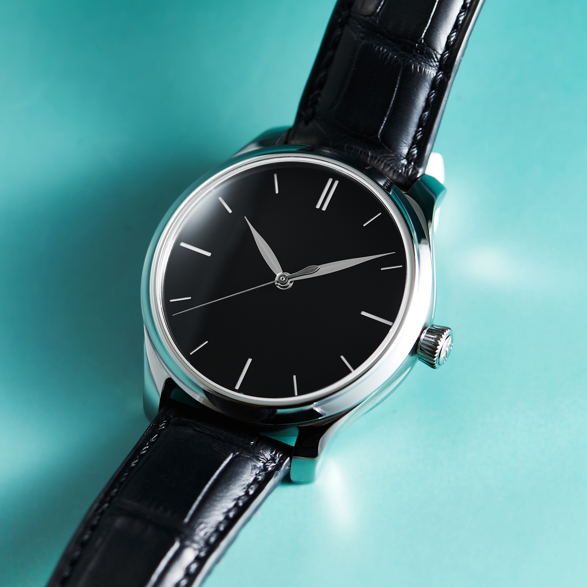 Endeavour Centre Seconds Steel Vantablack Dial 40mm Product Image 13