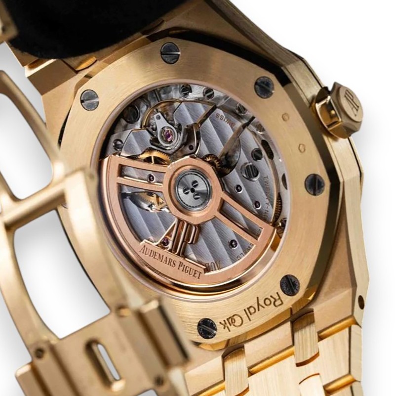 Royal Oak Selfwinding Frosted Yellow Gold Champagne Dial 37mm Product Image 3