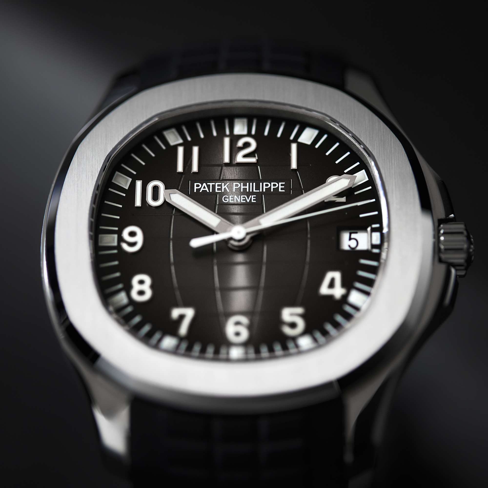 Aquanaut Steel Black Dial 40mm Product Image 1