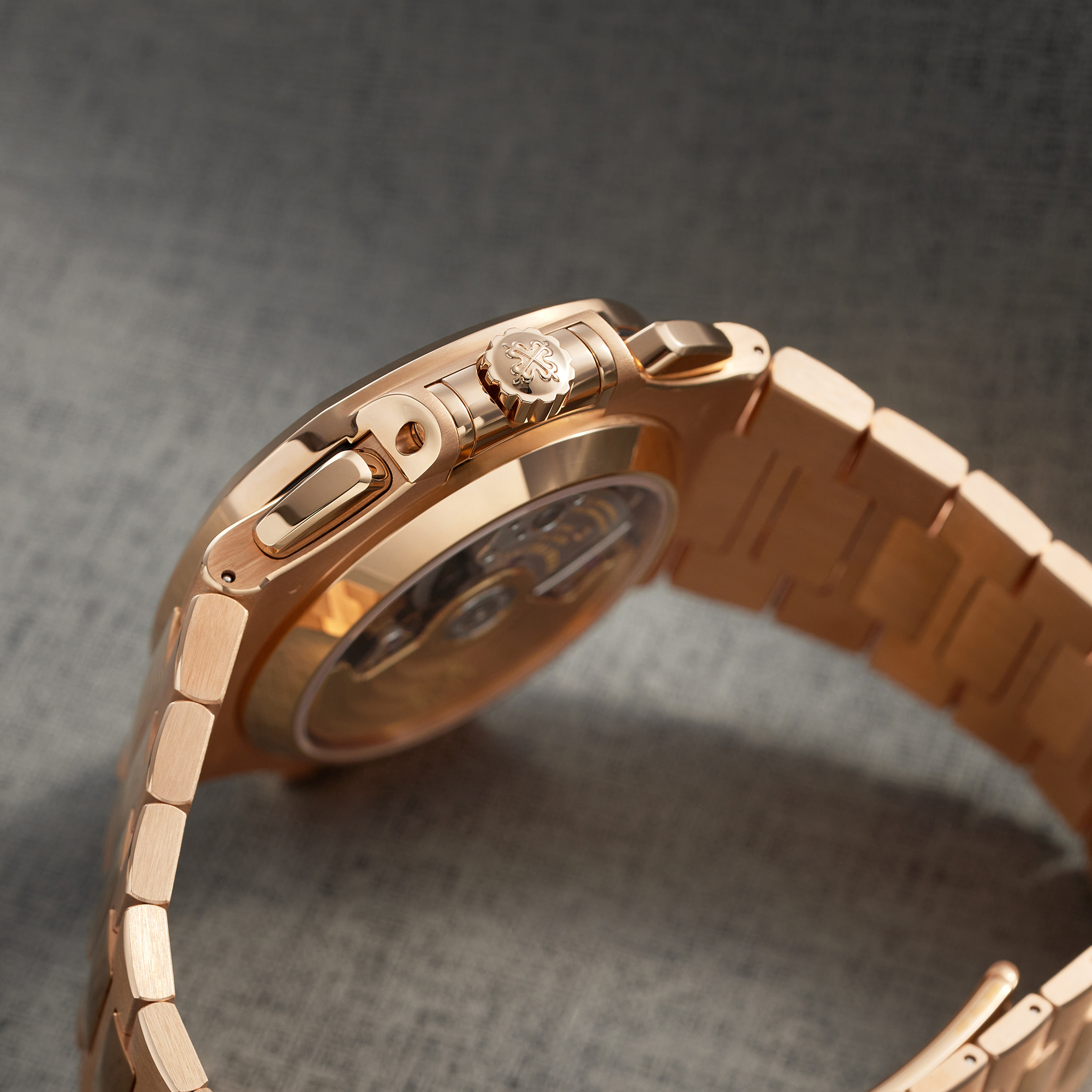 Nautilus Chronograph Rose Gold Black Dial 40mm Product Image