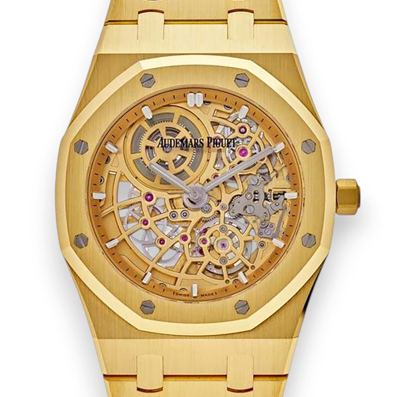 Royal Oak "Jumbo" Extra-Thin Openworked Yellow Gold 39mm Product Image 5