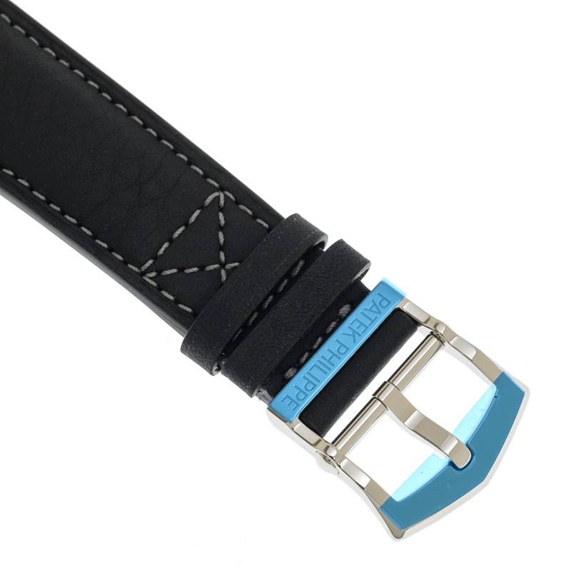 Calatrava Pilot Travel Time Alarm Platinum Black Dial 42mm Product Image 4