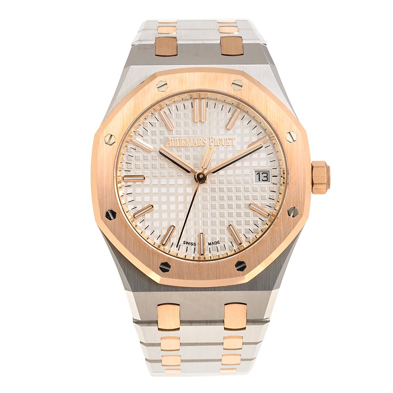 Royal Oak Selfwinding Rose Gold & Steel Silver Dial 34mm Product Image 1