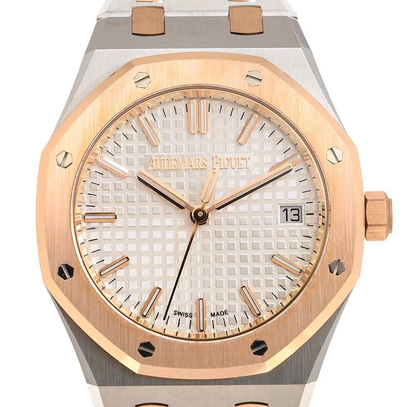 Royal Oak Selfwinding Rose Gold & Steel Silver Dial 34mm Product Image 3