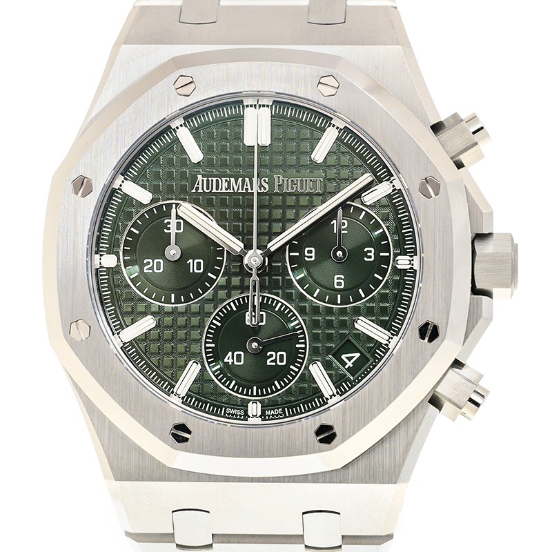 Royal Oak Chronograph "50th Anniversary" Steel Green Dial 41mm Product Image 3