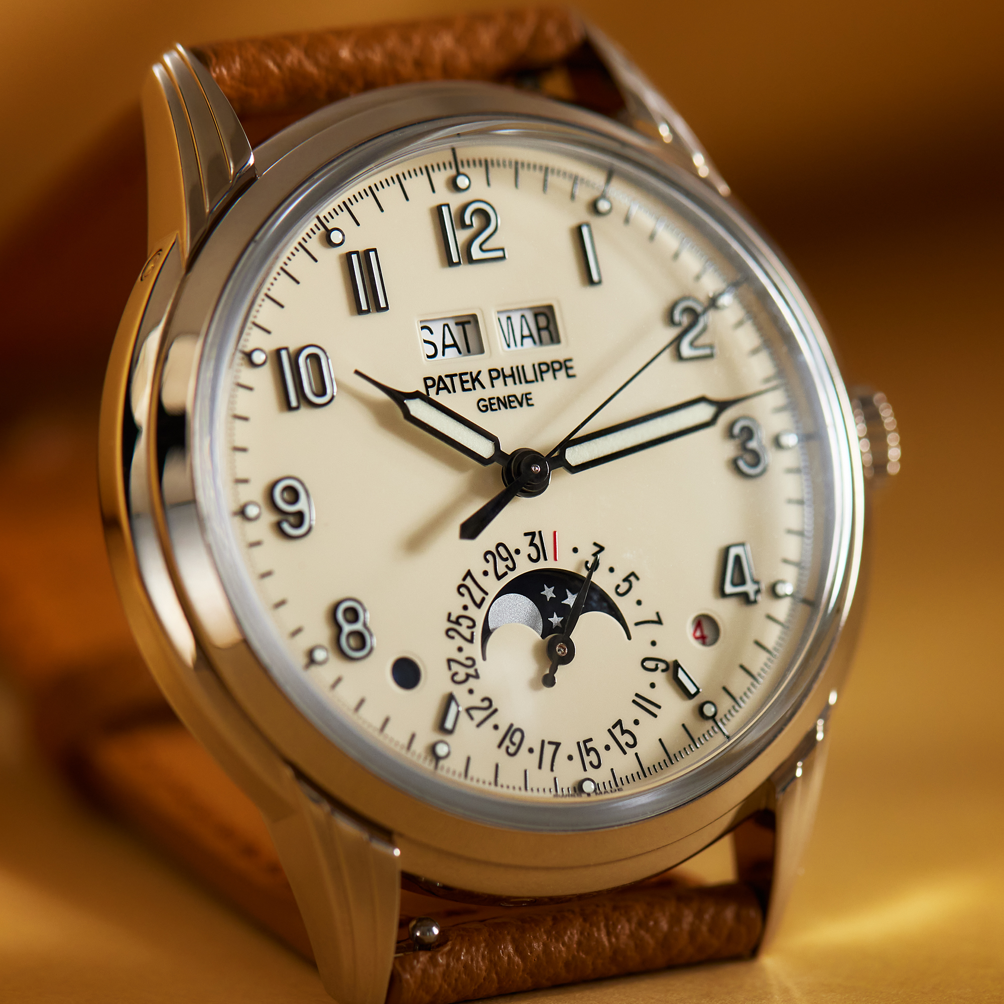 Perpetual Calendar White Gold White Dial 40mm Product Image